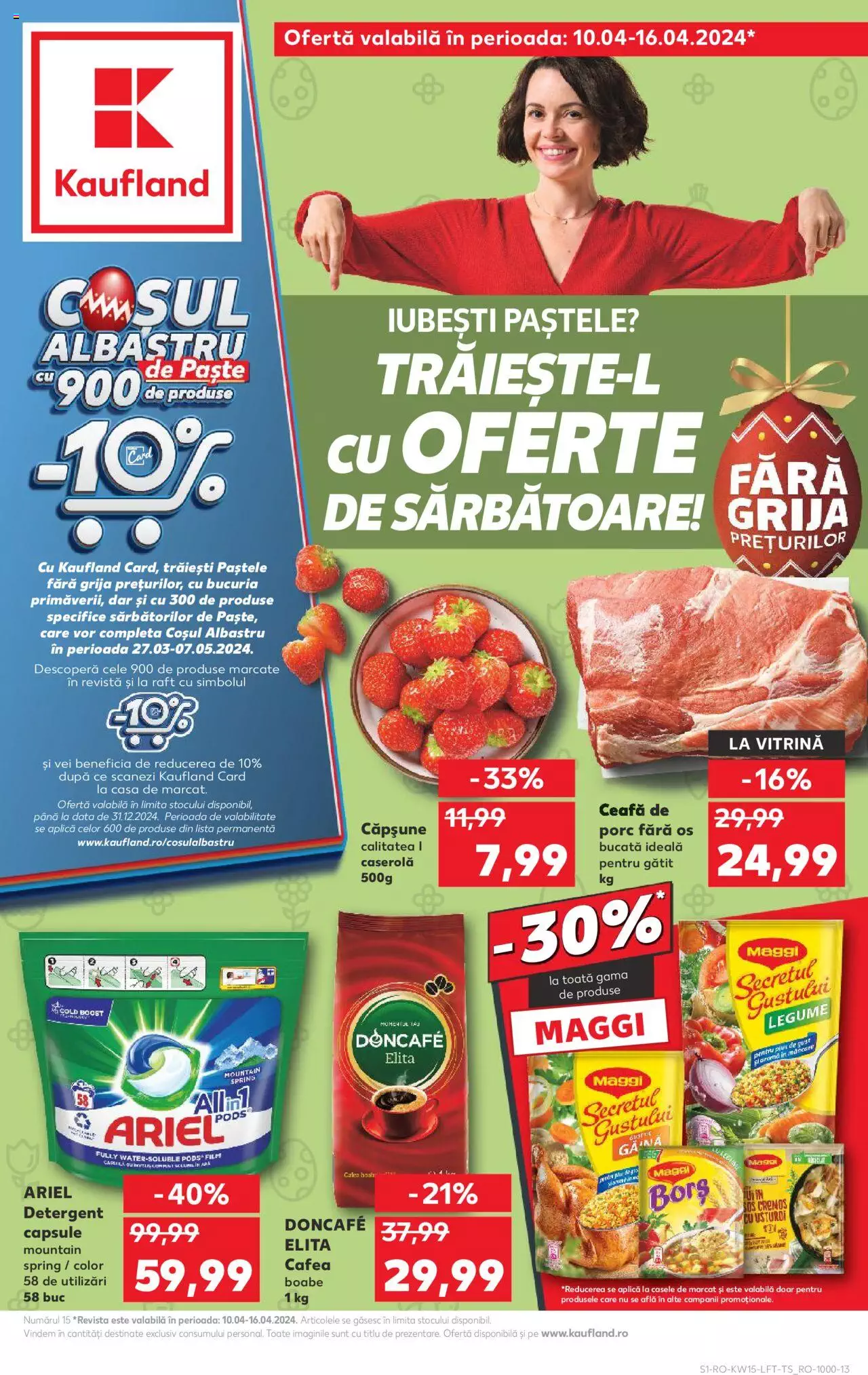 Catalog Kaufland 10 - 16 Aprilie 2024 | Pagina 1