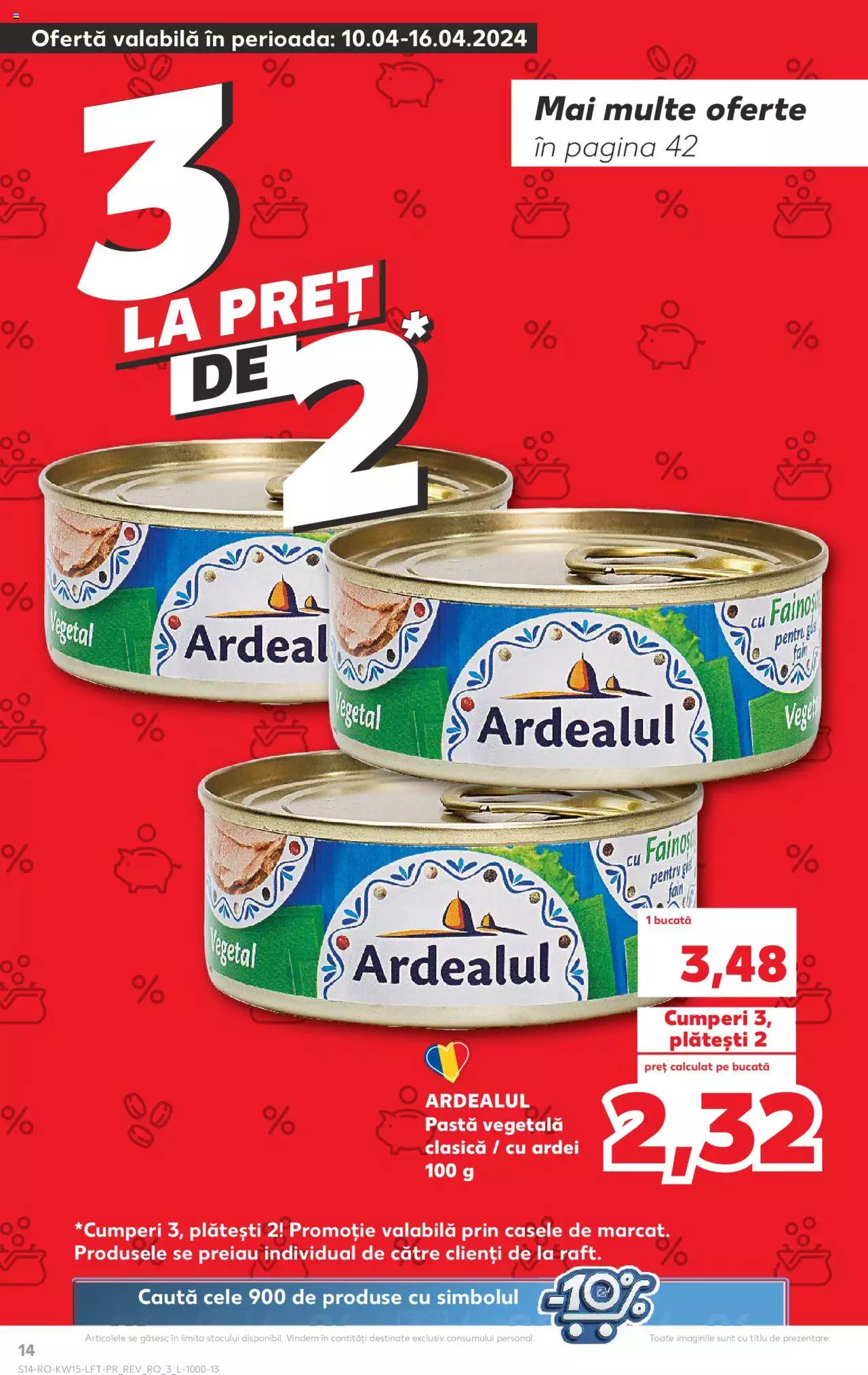 Catalog Kaufland 10 - 16 Aprilie 2024 | Pagina 14