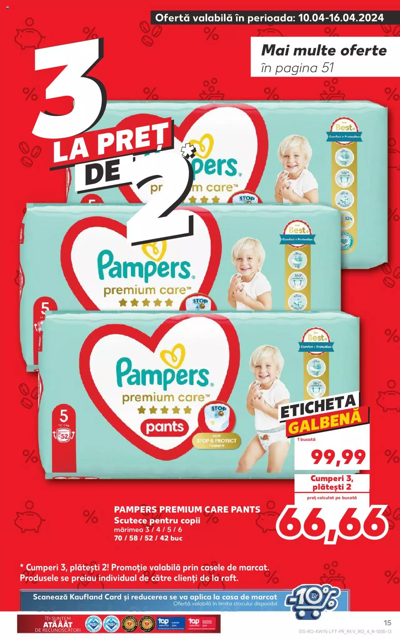 Catalog Kaufland 10 - 16 Aprilie 2024 | Pagina 15