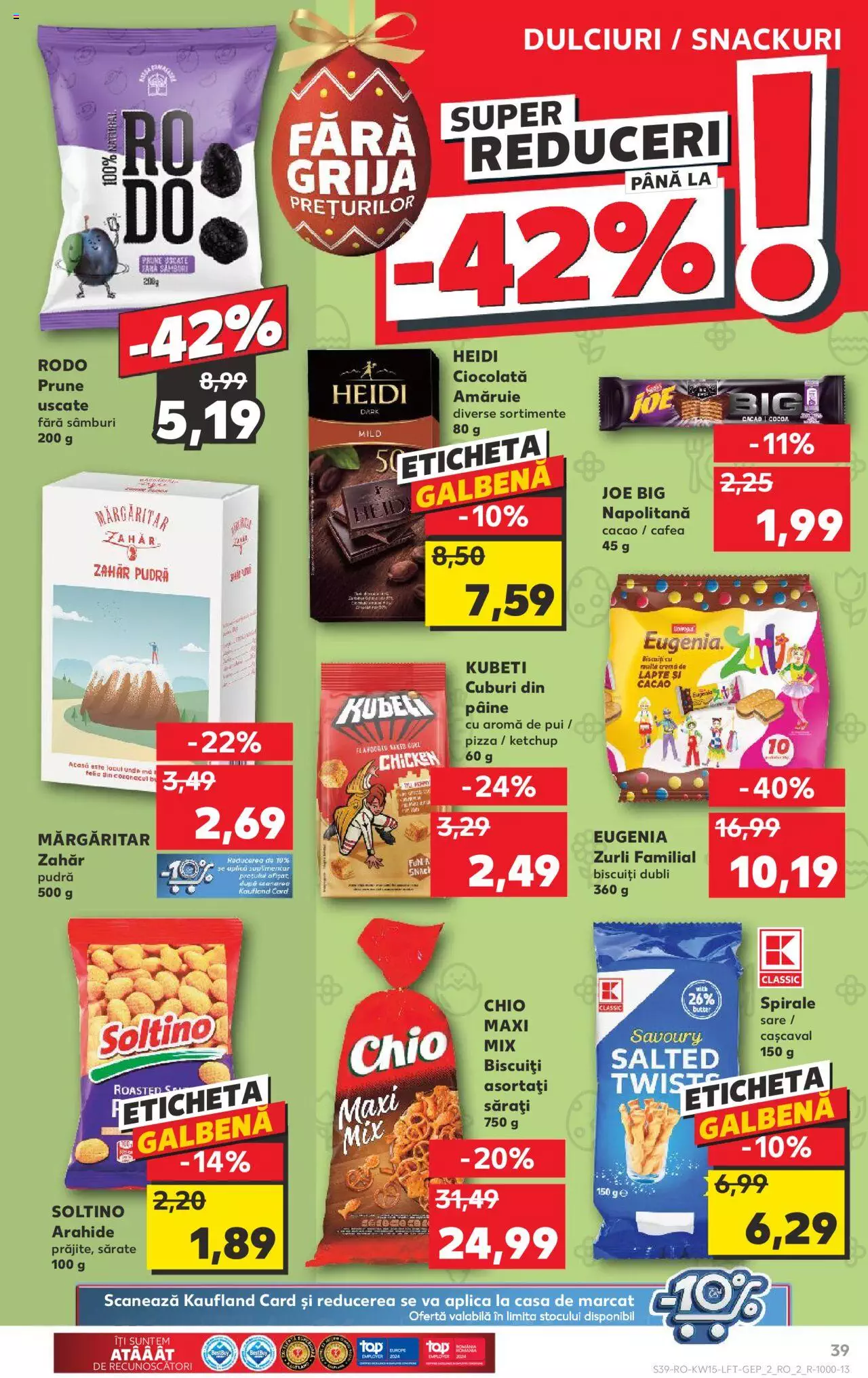 Catalog Kaufland 10 - 16 Aprilie 2024 | Pagina 39