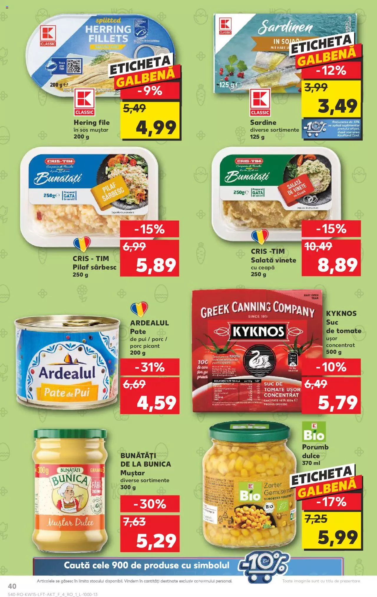 Catalog Kaufland 10 - 16 Aprilie 2024 | Pagina 40
