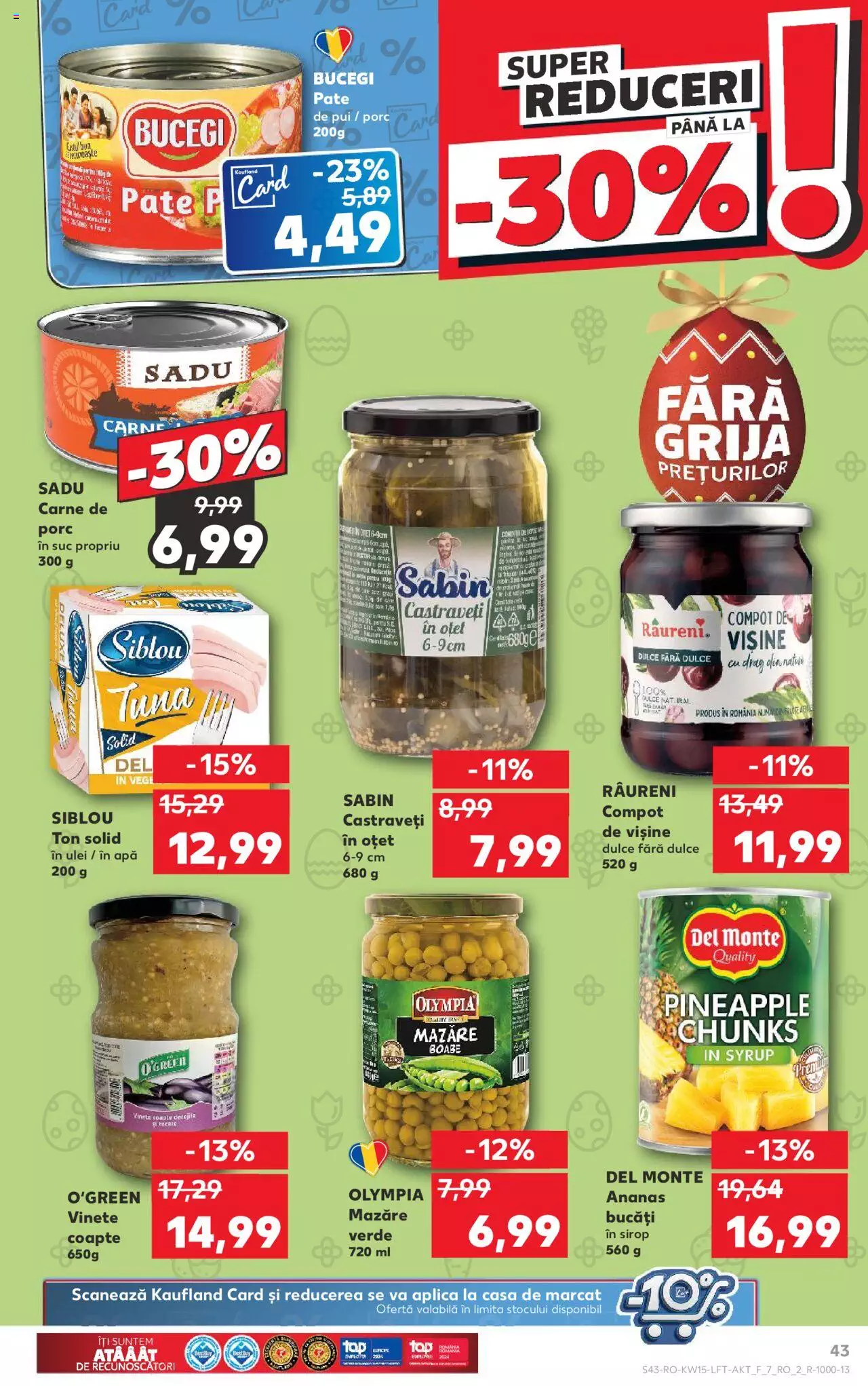 Catalog Kaufland 10 - 16 Aprilie 2024 | Pagina 43