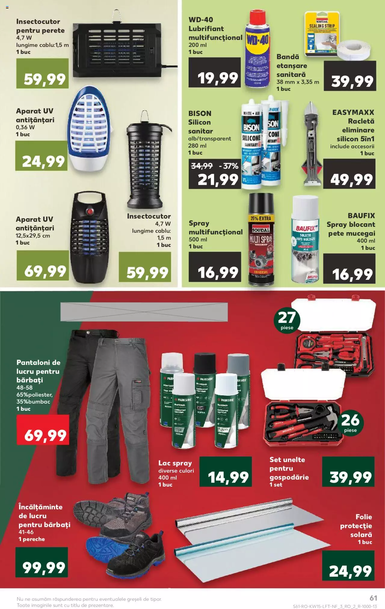 Catalog Kaufland 10 - 16 Aprilie 2024 | Pagina 61