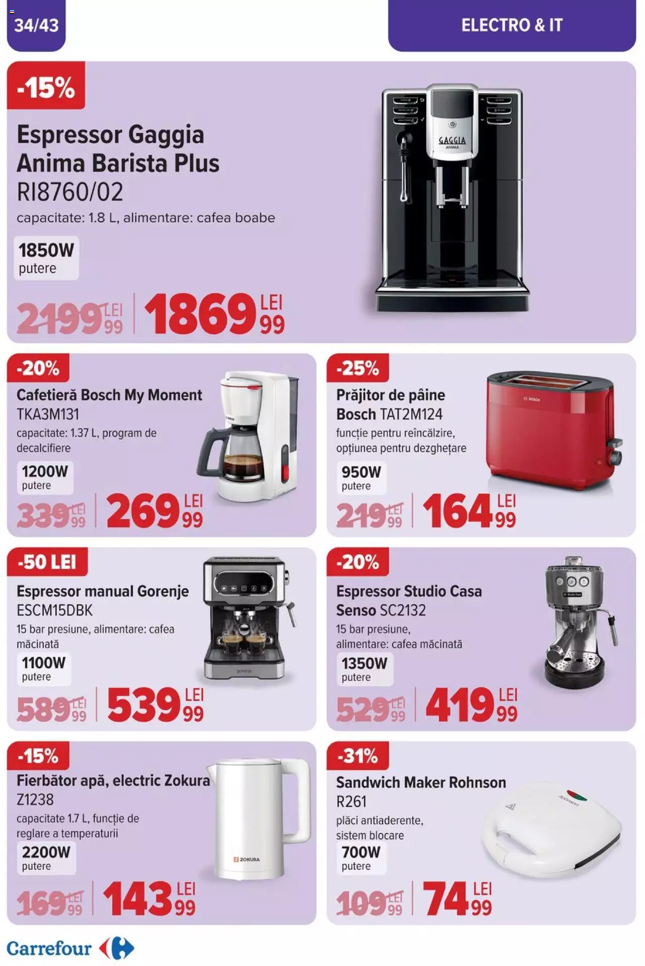 Catalog Carrefour 10 - 16 Aprilie 2024 | Pagina 34