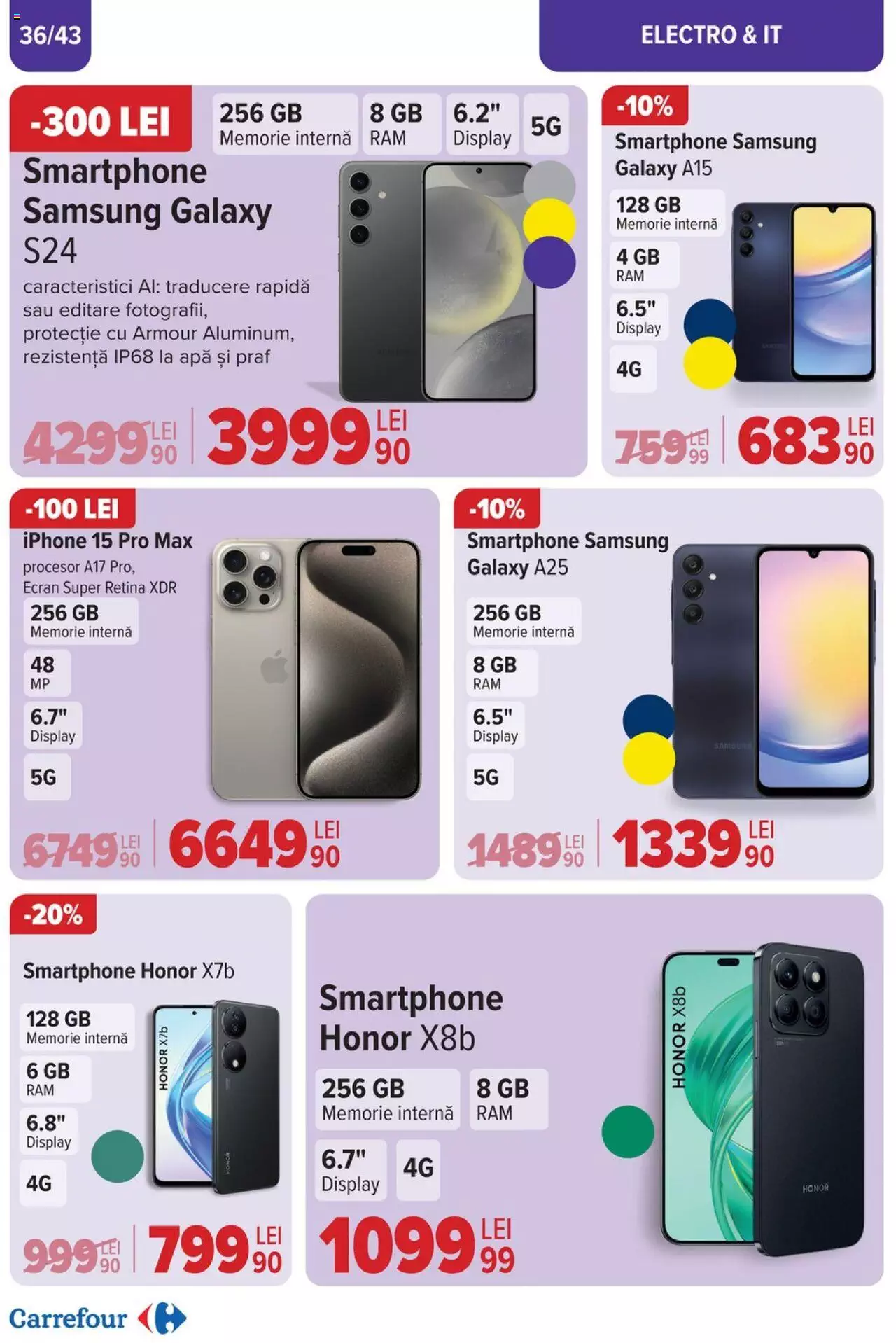 Catalog Carrefour 10 - 16 Aprilie 2024 | Pagina 36
