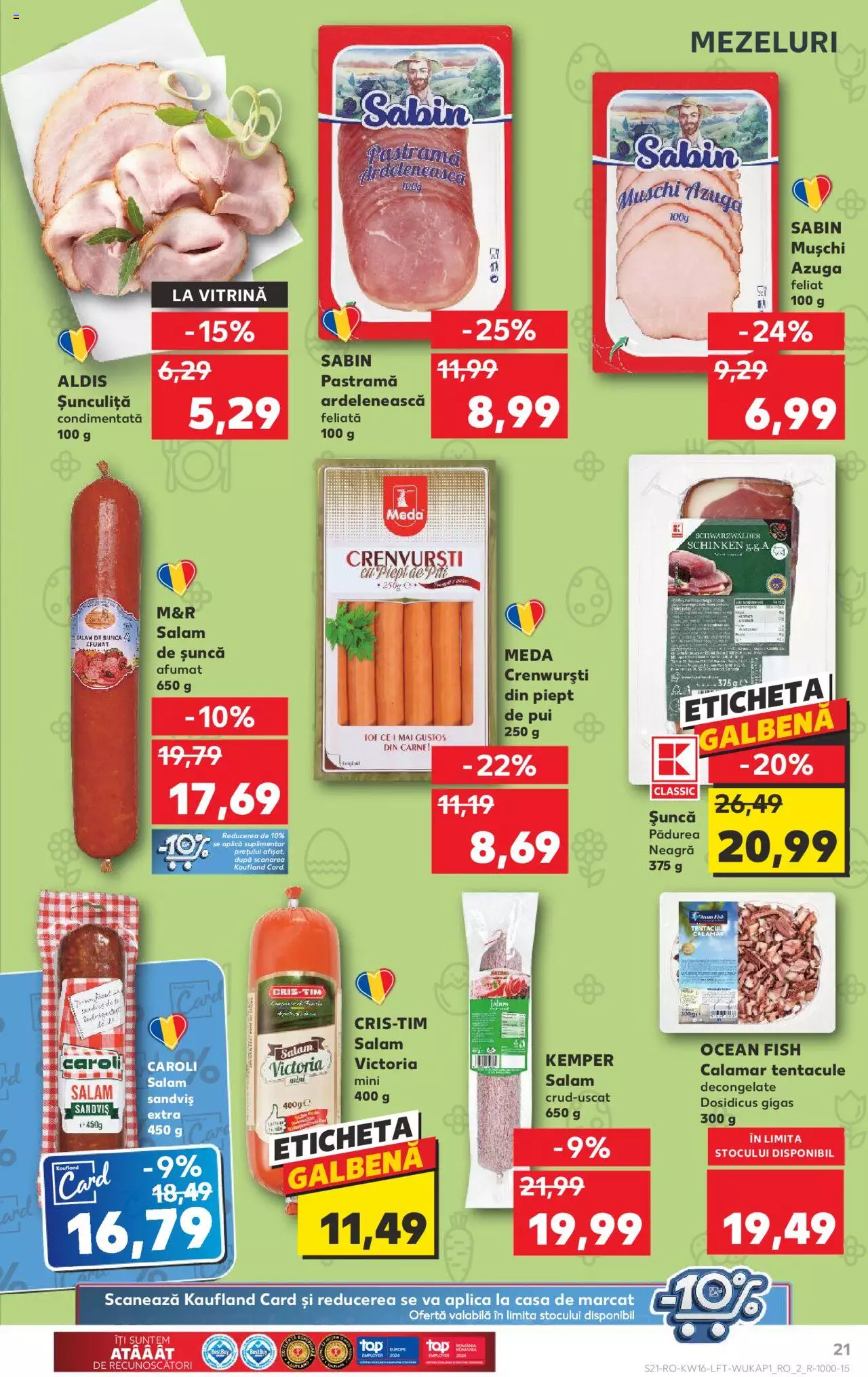 Catalog Kaufland 17 - 23 Aprilie 2024 | Pagina 21