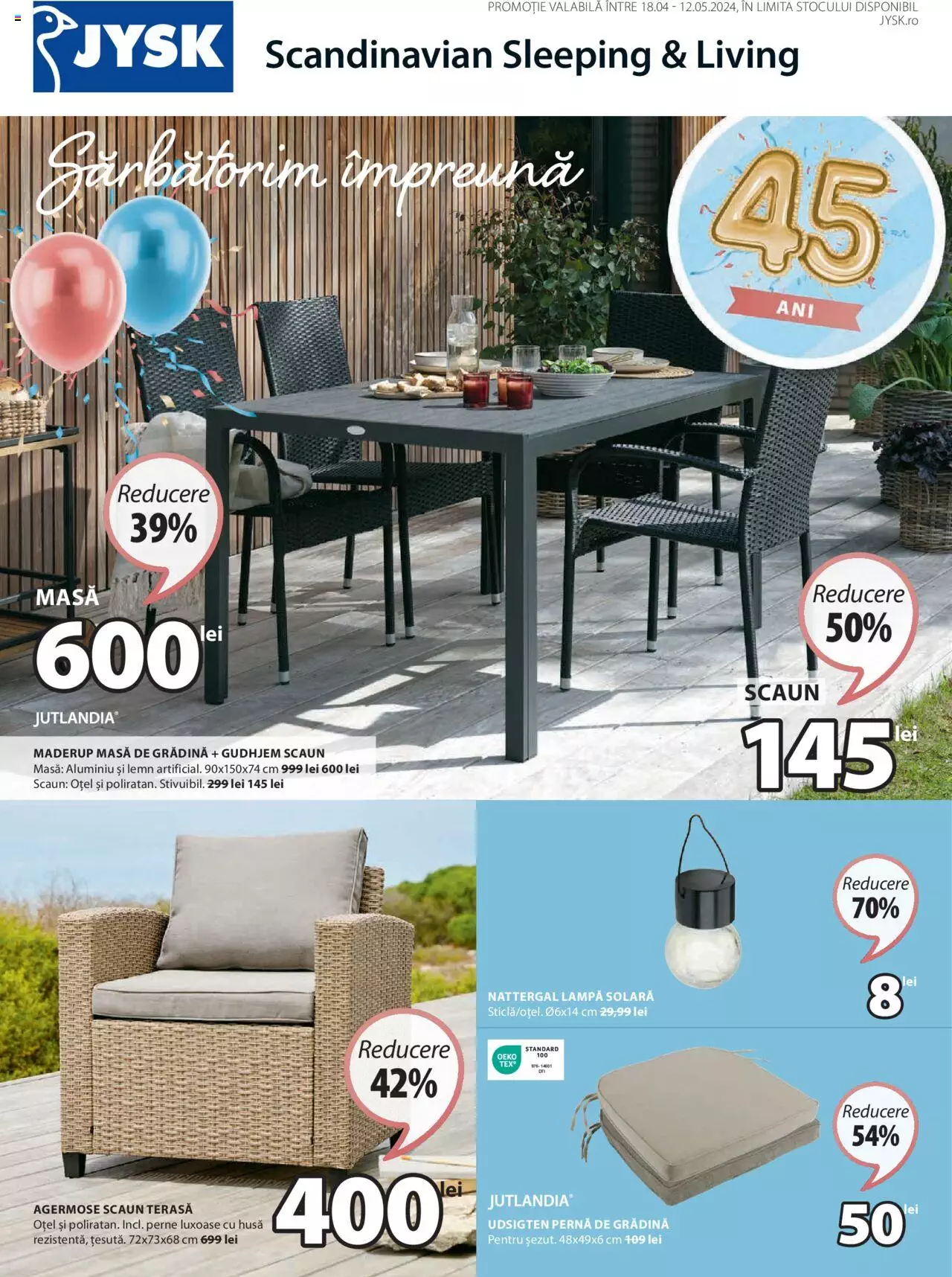 Catalog JYSK 18 Aprilie - 12 Mai 2024 | Pagina 1