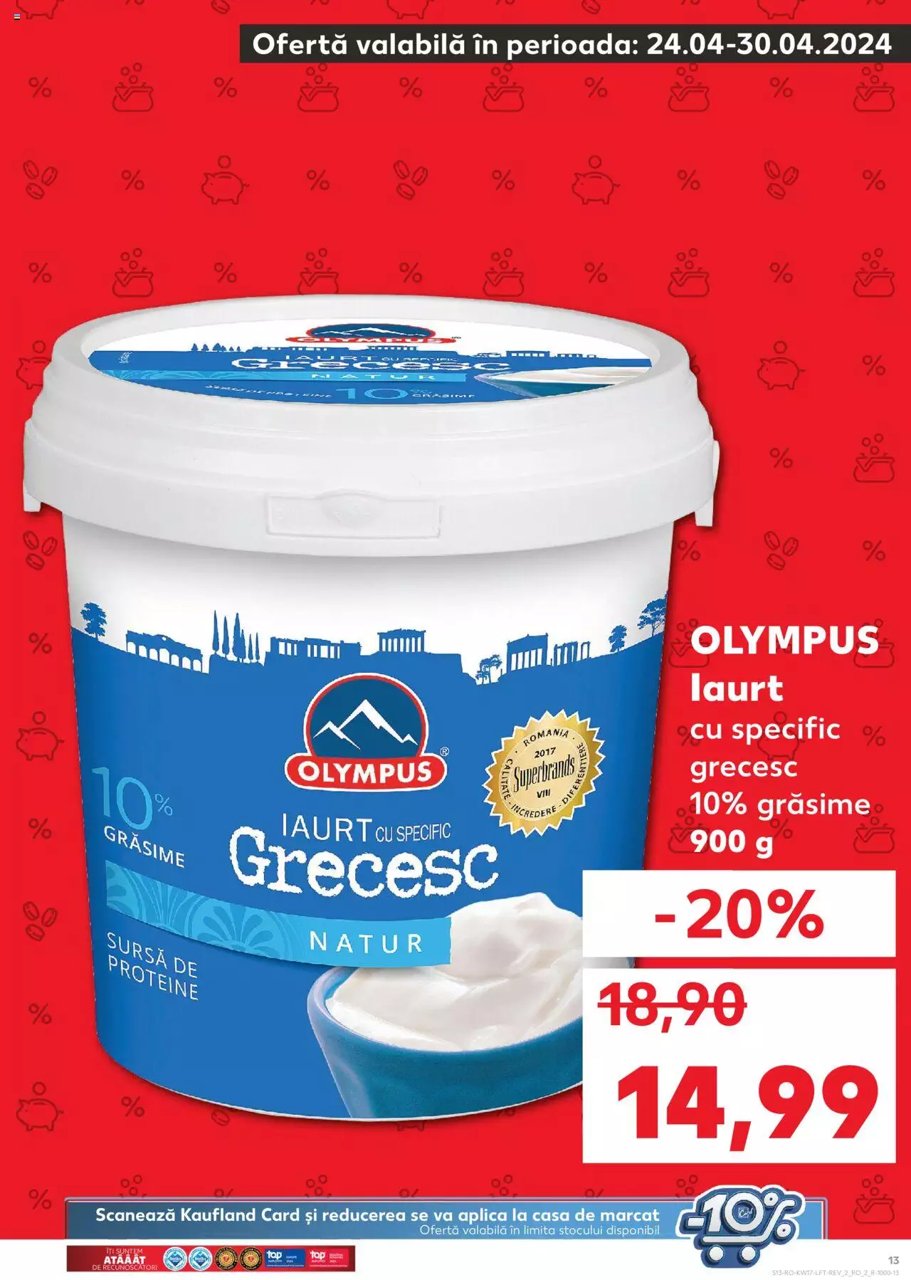 Catalog Kaufland 24 - 30 Aprilie 2024 | Pagina 13