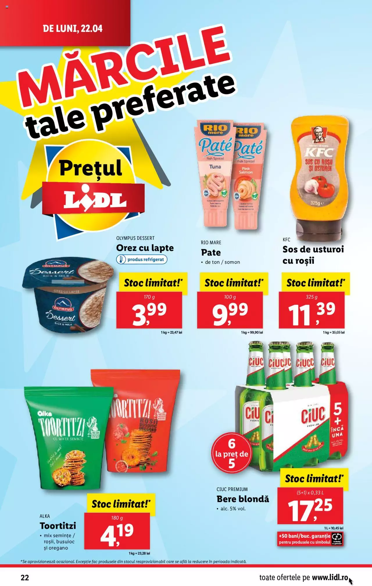 Catalog LIDL 22 - 28 Aprilie 2024 | Pagina 22