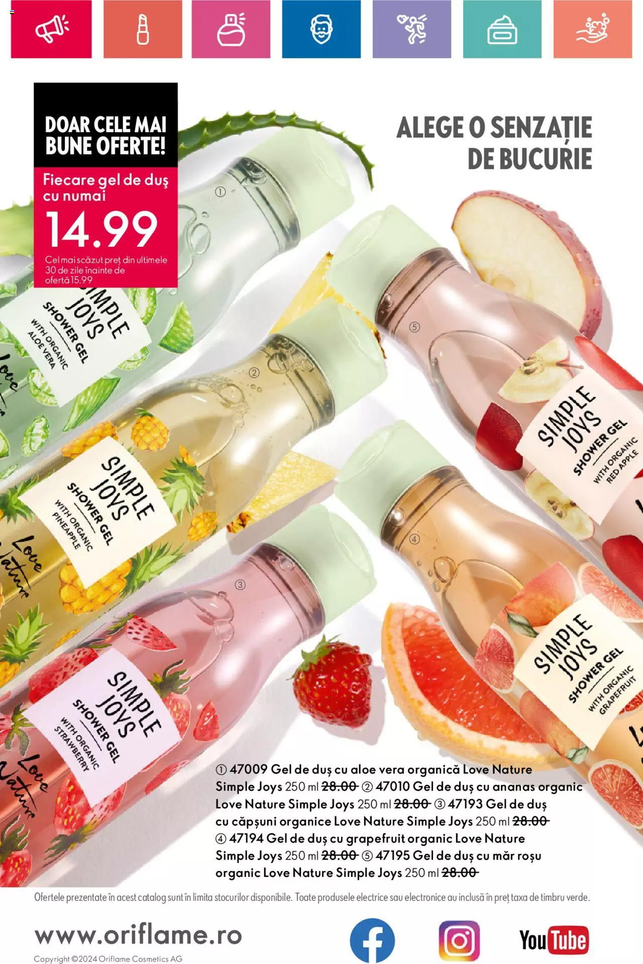 Catalog Oriflame 16 Aprilie - 6 Mai 2024 | Pagina 168