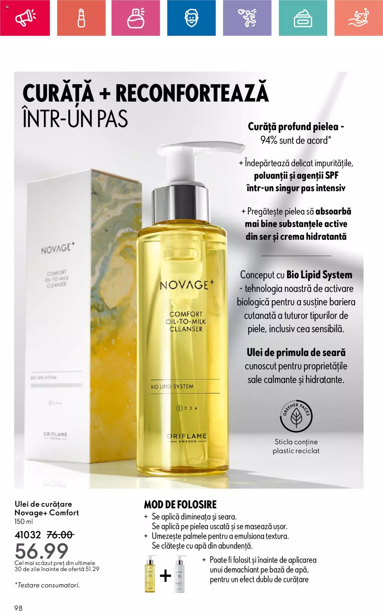 Catalog Oriflame 16 Aprilie - 6 Mai 2024 | Pagina 98