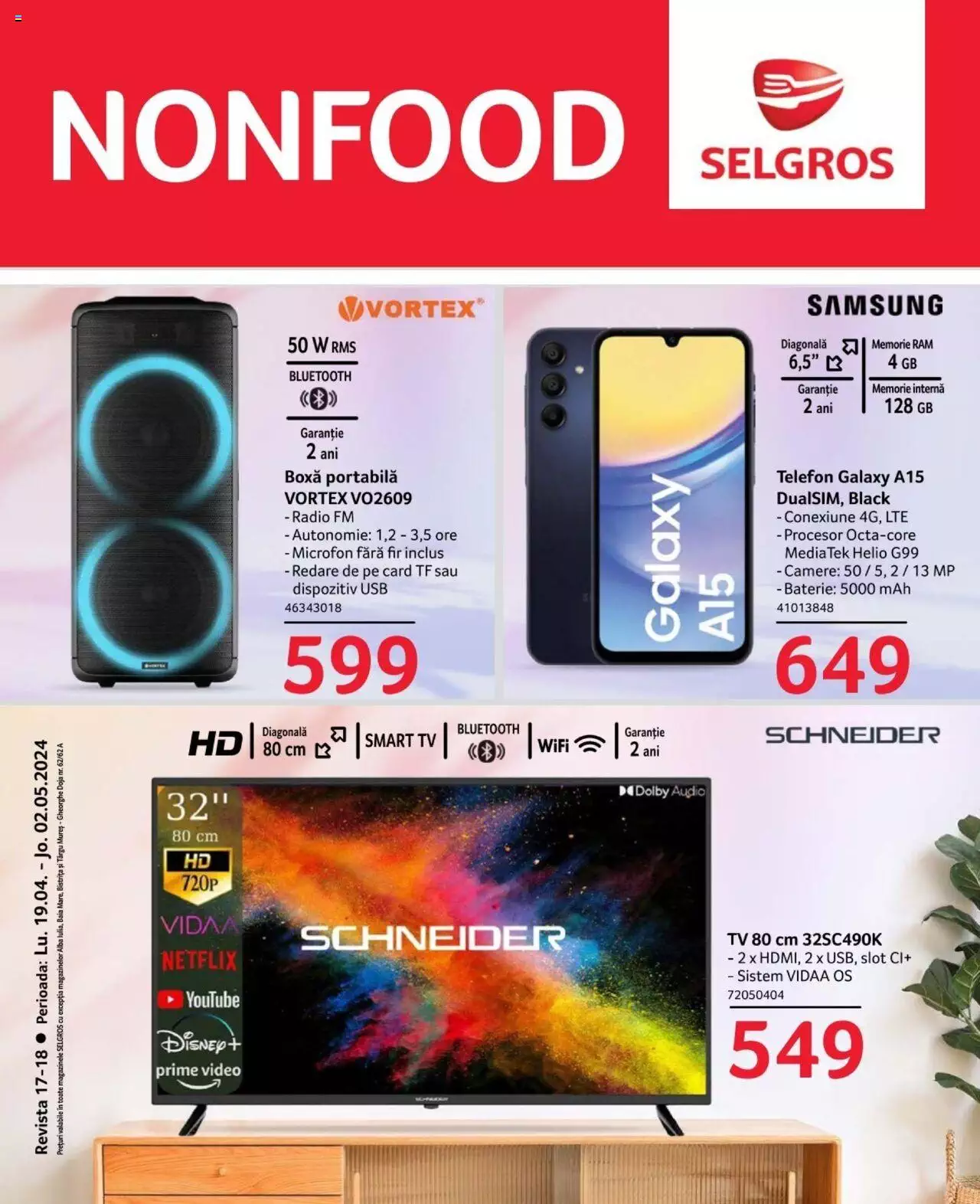 Catalog Selgros 19 Aprilie - 2 Mai 2024 | Pagina 1