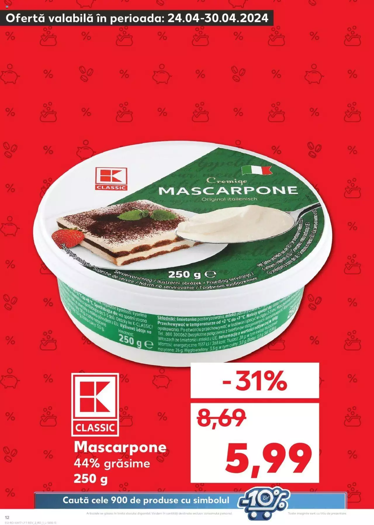 Catalog Kaufland 24 - 30 Aprilie 2024 | Pagina 12