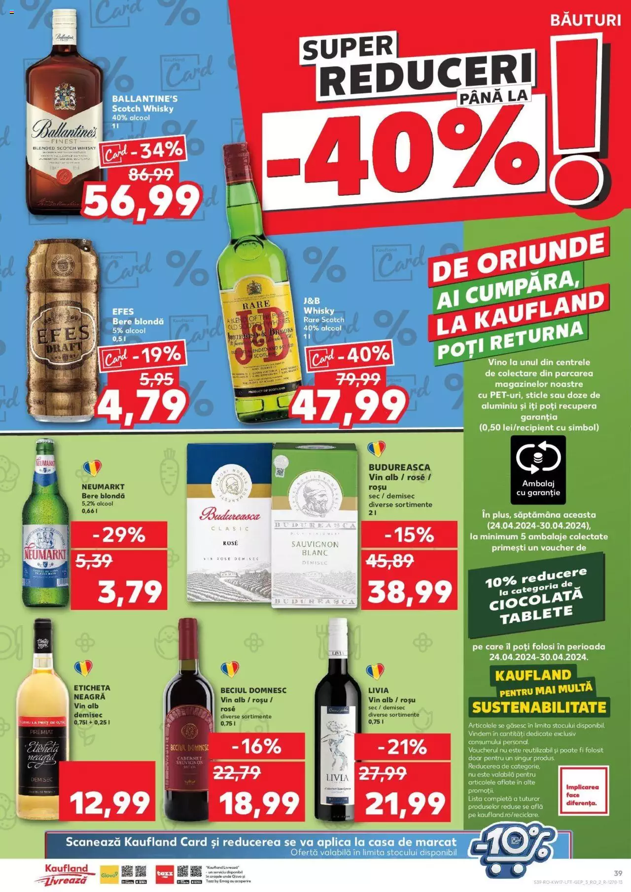 Catalog Kaufland 24 - 30 Aprilie 2024 | Pagina 39