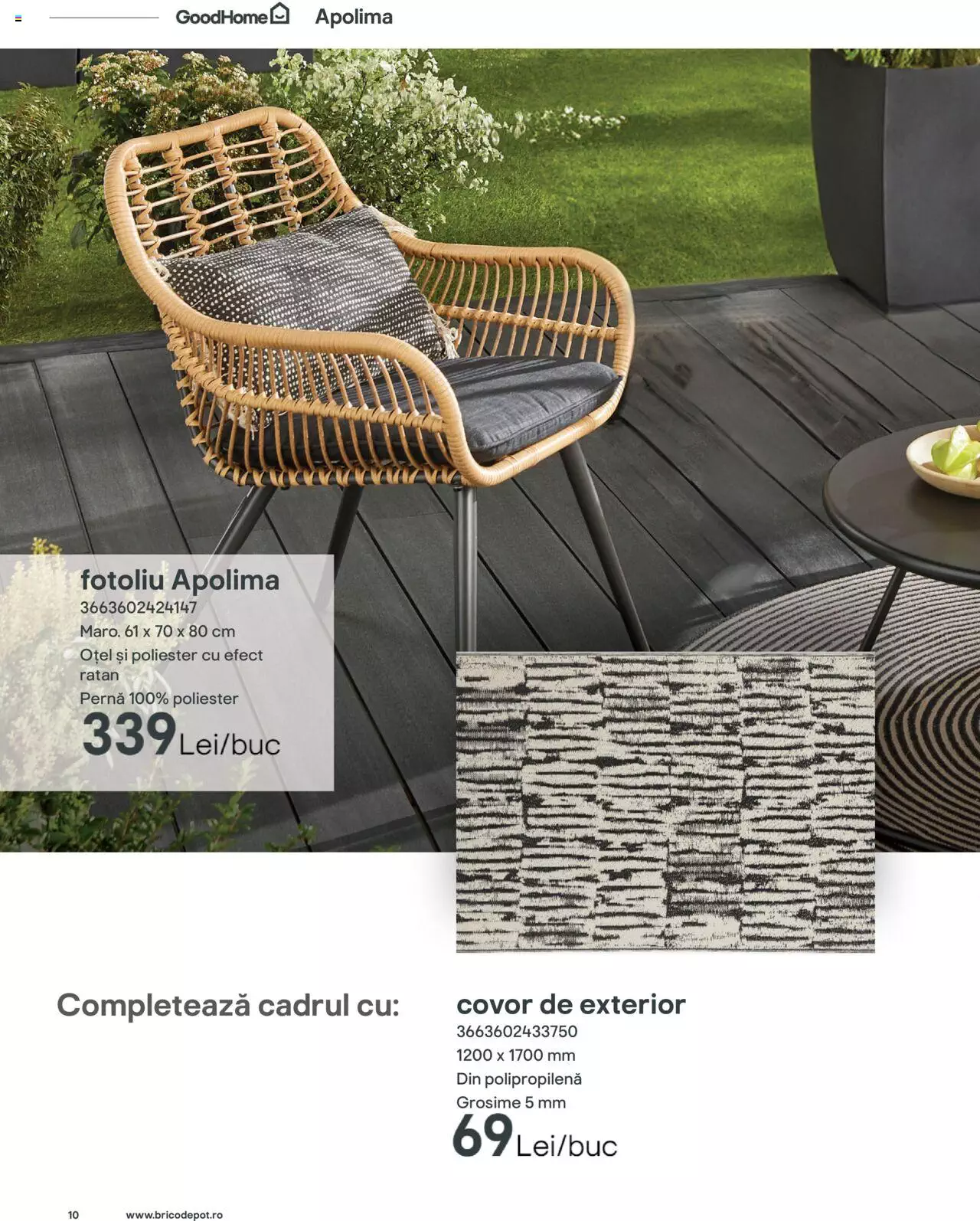 Catalog Brico Depot 22 Aprilie - 30 Iunie 2024 | Pagina 10
