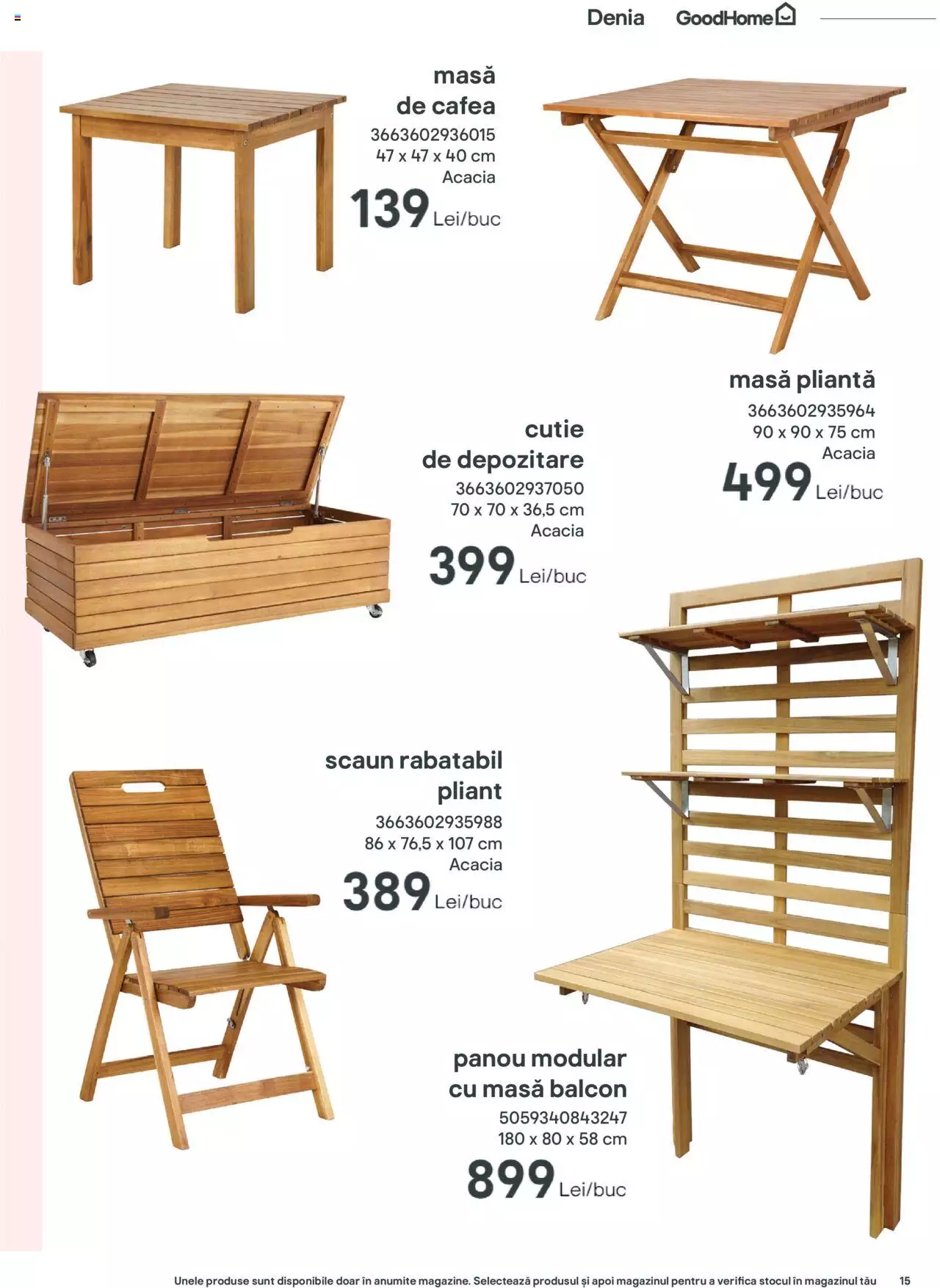 Catalog Brico Depot 22 Aprilie - 30 Iunie 2024 | Pagina 15