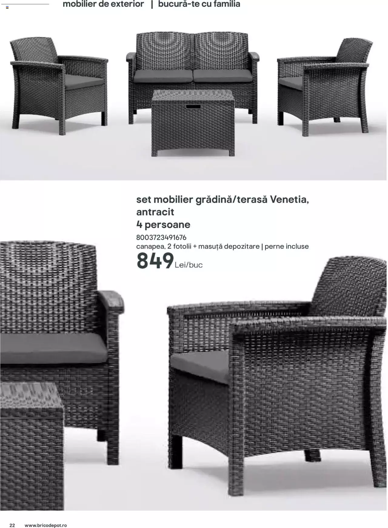 Catalog Brico Depot 22 Aprilie - 30 Iunie 2024 | Pagina 22