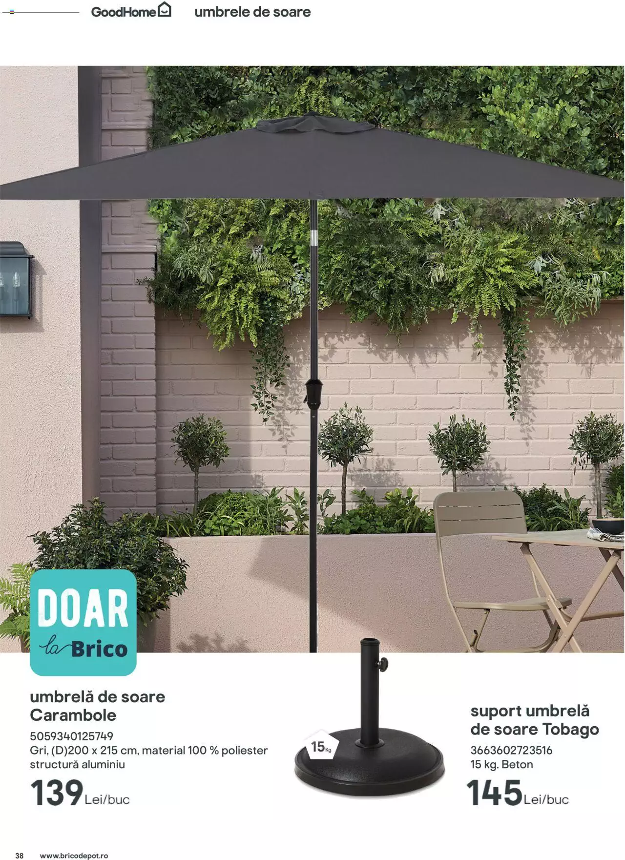 Catalog Brico Depot 22 Aprilie - 30 Iunie 2024 | Pagina 38