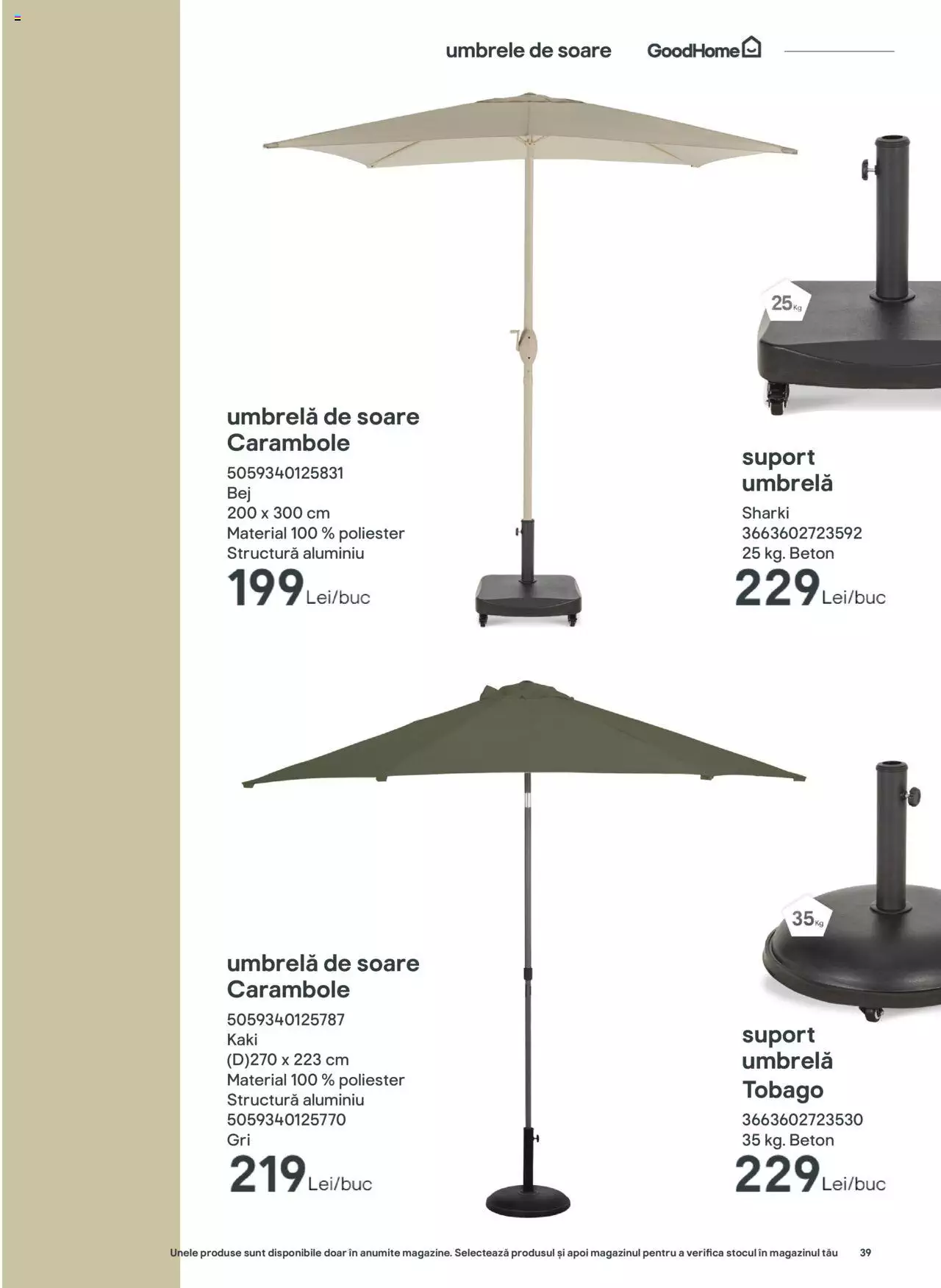 Catalog Brico Depot 22 Aprilie - 30 Iunie 2024 | Pagina 39