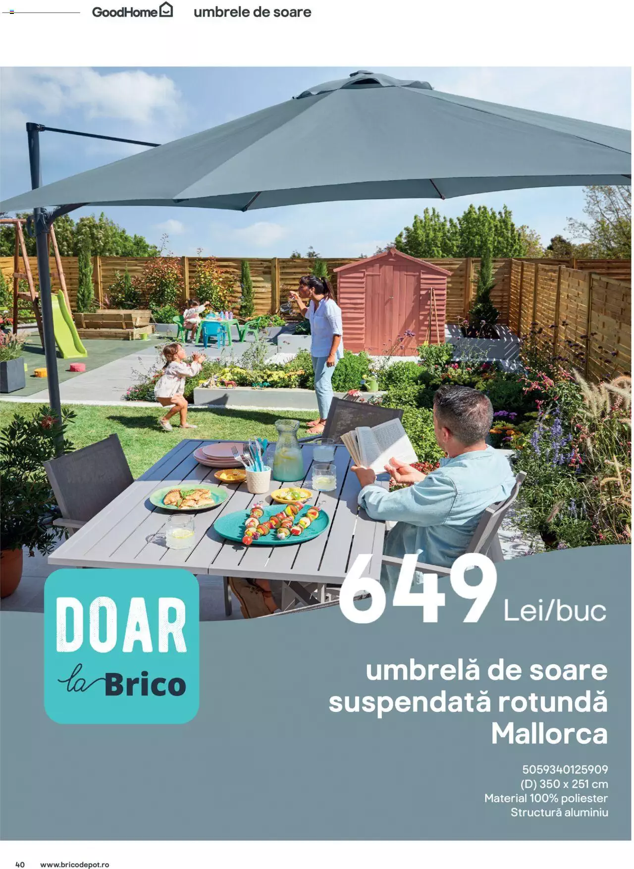 Catalog Brico Depot 22 Aprilie - 30 Iunie 2024 | Pagina 40