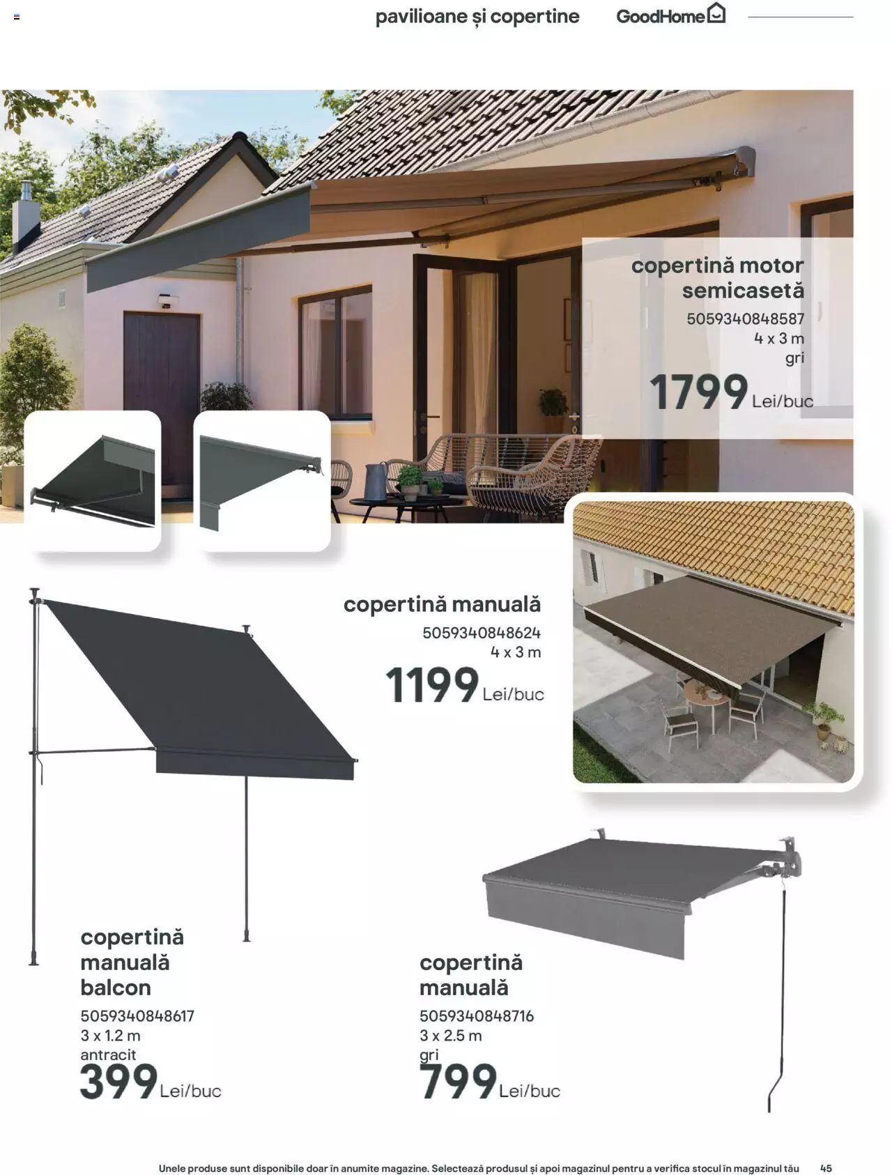 Catalog Brico Depot 22 Aprilie - 30 Iunie 2024 | Pagina 45