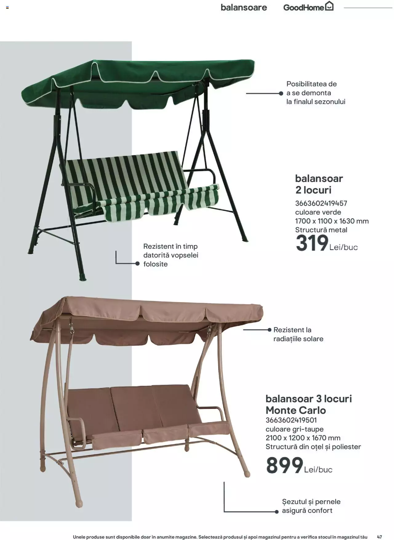 Catalog Brico Depot 22 Aprilie - 30 Iunie 2024 | Pagina 47