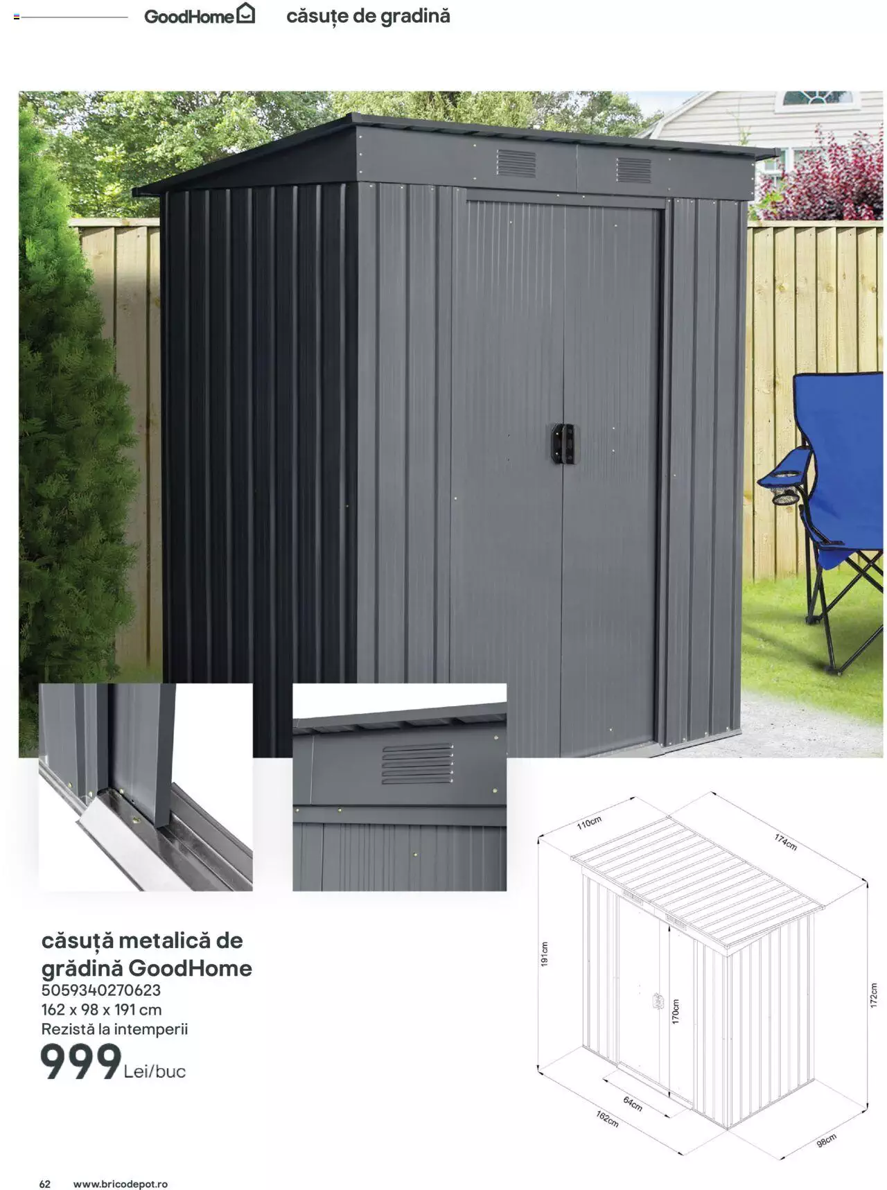 Catalog Brico Depot 22 Aprilie - 30 Iunie 2024 | Pagina 62