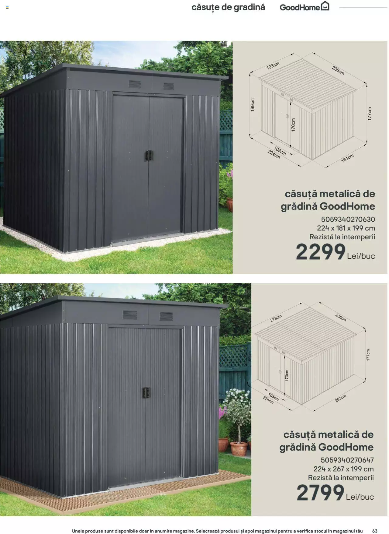Catalog Brico Depot 22 Aprilie - 30 Iunie 2024 | Pagina 63