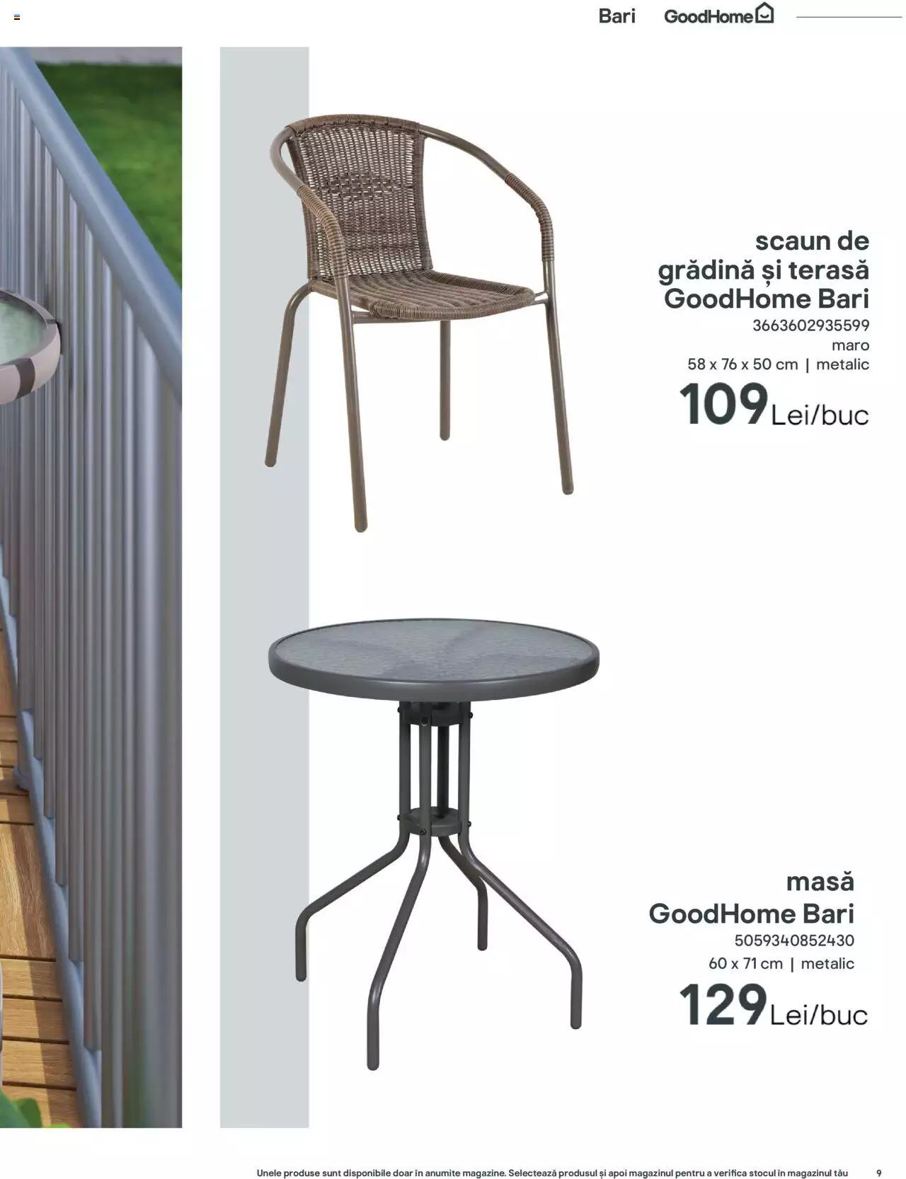 Catalog Brico Depot 22 Aprilie - 30 Iunie 2024 | Pagina 9