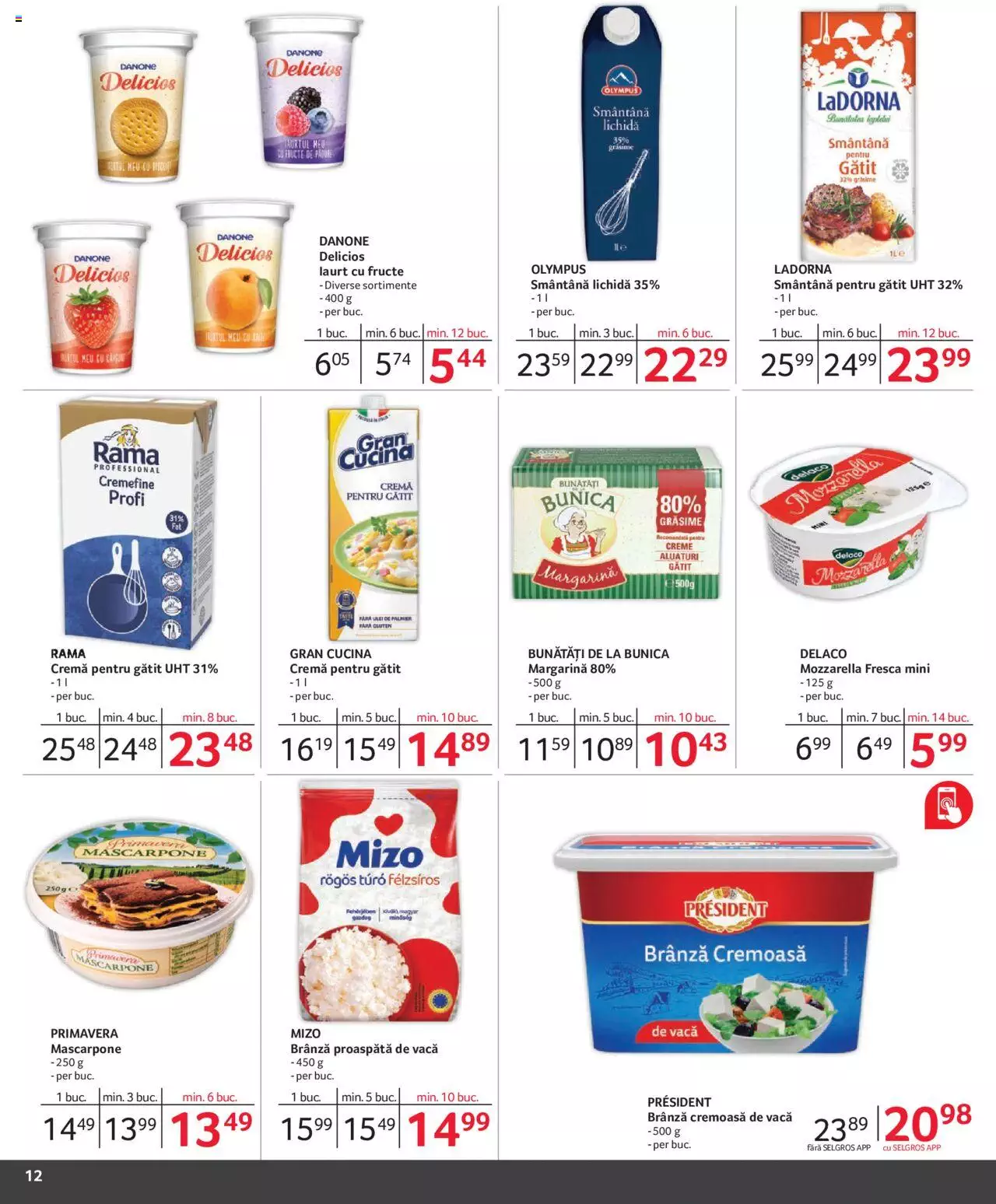 Catalog Selgros 1 - 31 Mai 2024 | Pagina 12