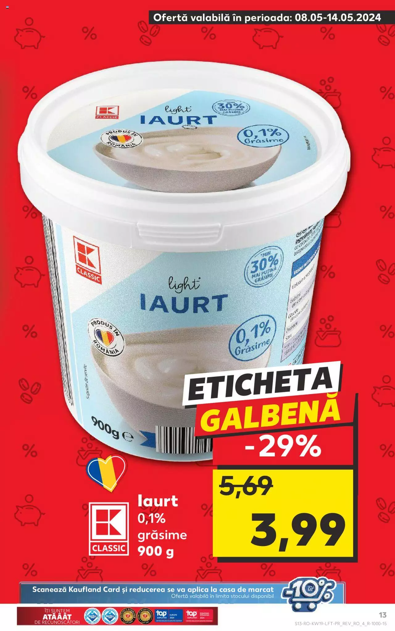 Catalog Kaufland 8 - 14 Mai 2024 | Pagina 13