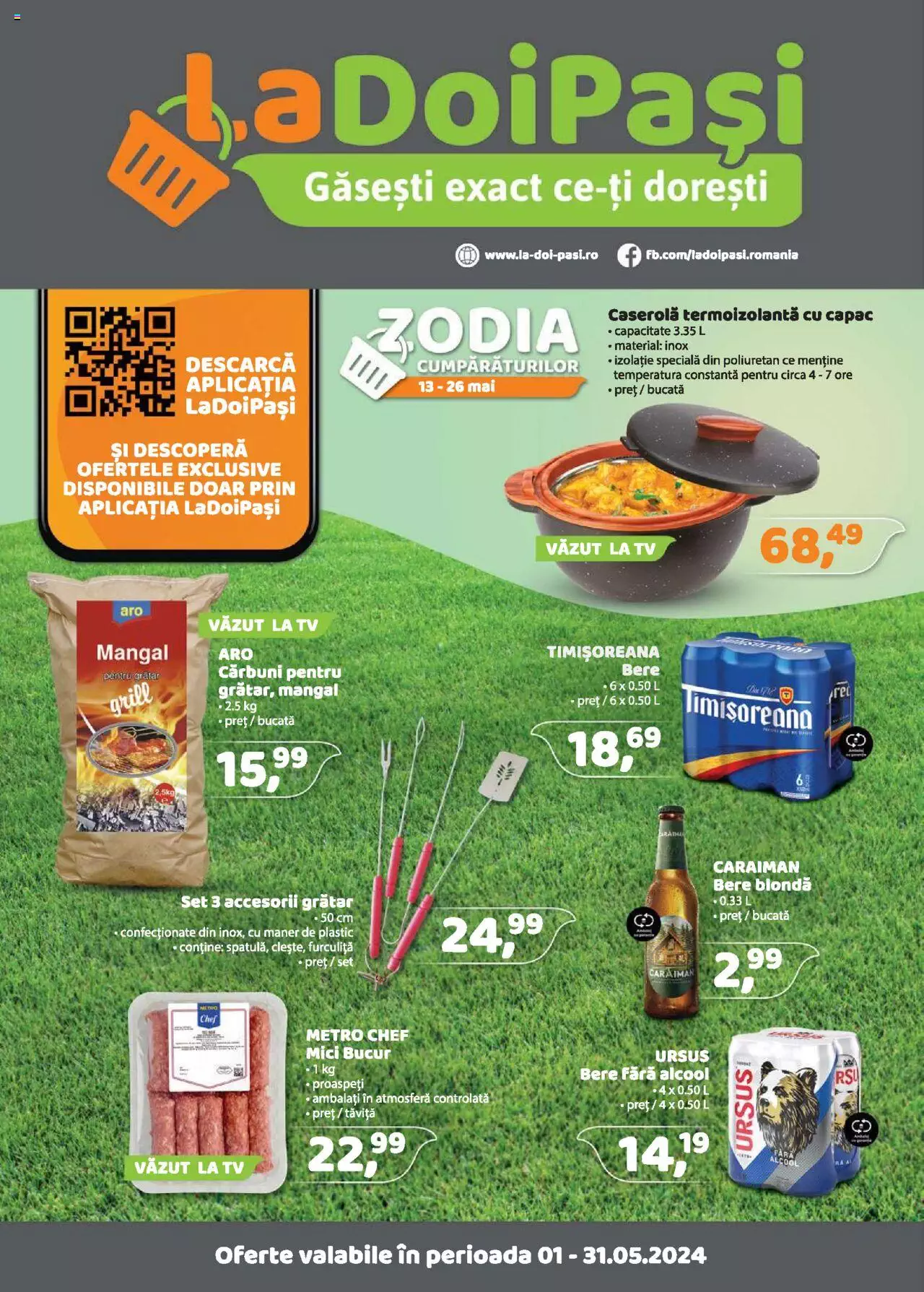 Catalog La Doi Pași 1 - 31 Mai 2024 | Pagina 1