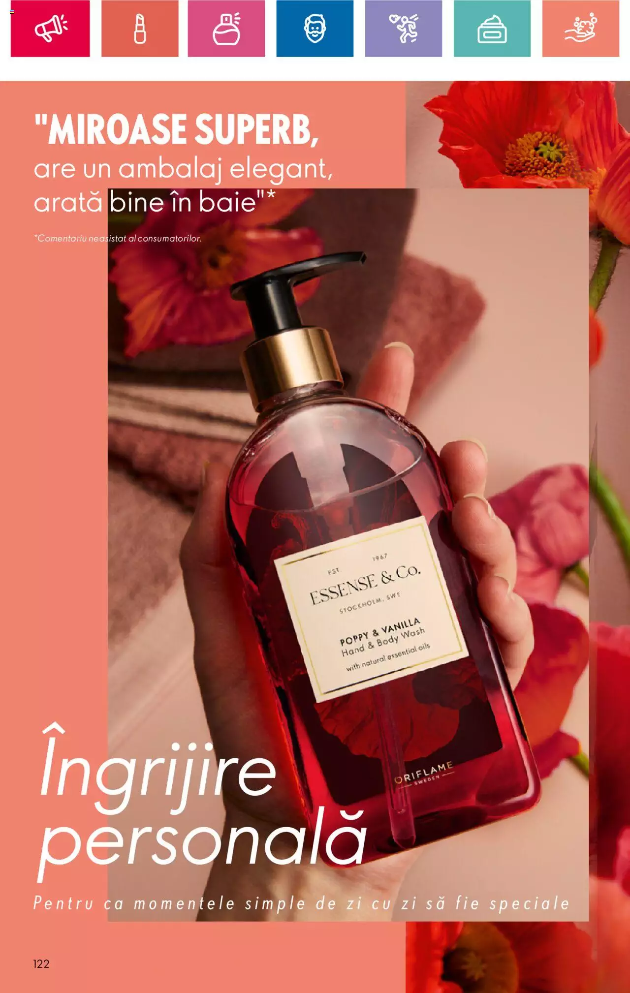 Catalog Oriflame 7 - 27 Mai 2024 | Pagina 122