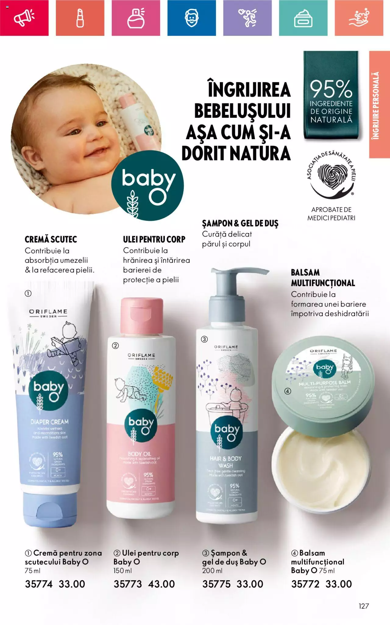 Catalog Oriflame 7 - 27 Mai 2024 | Pagina 127
