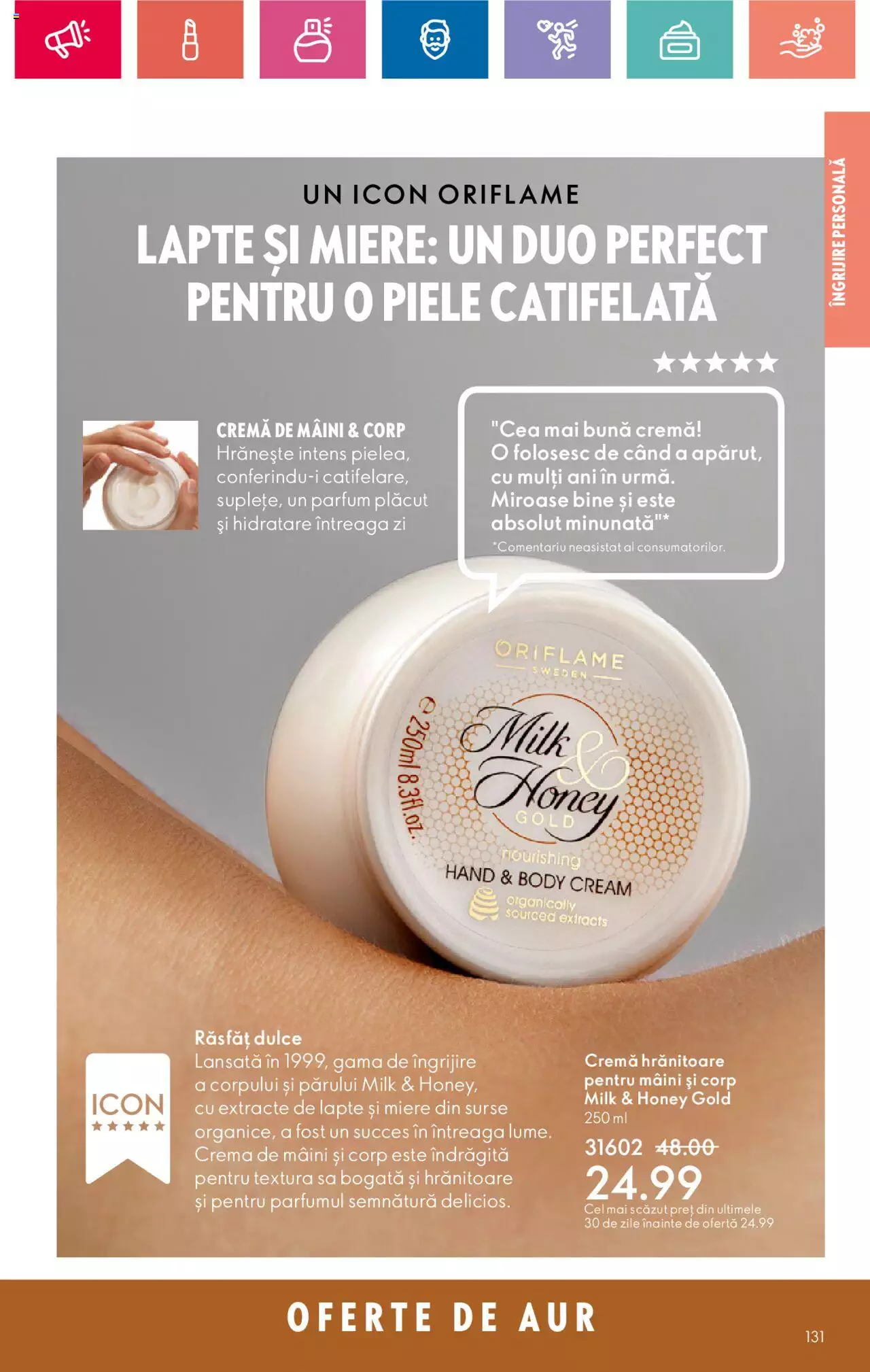 Catalog Oriflame 7 - 27 Mai 2024 | Pagina 131