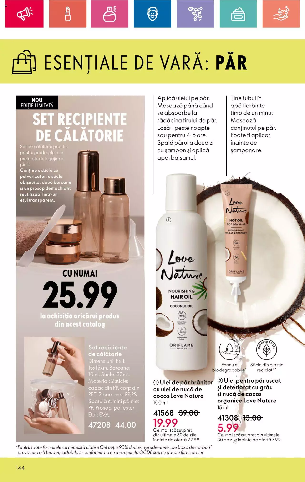 Catalog Oriflame 7 - 27 Mai 2024 | Pagina 144