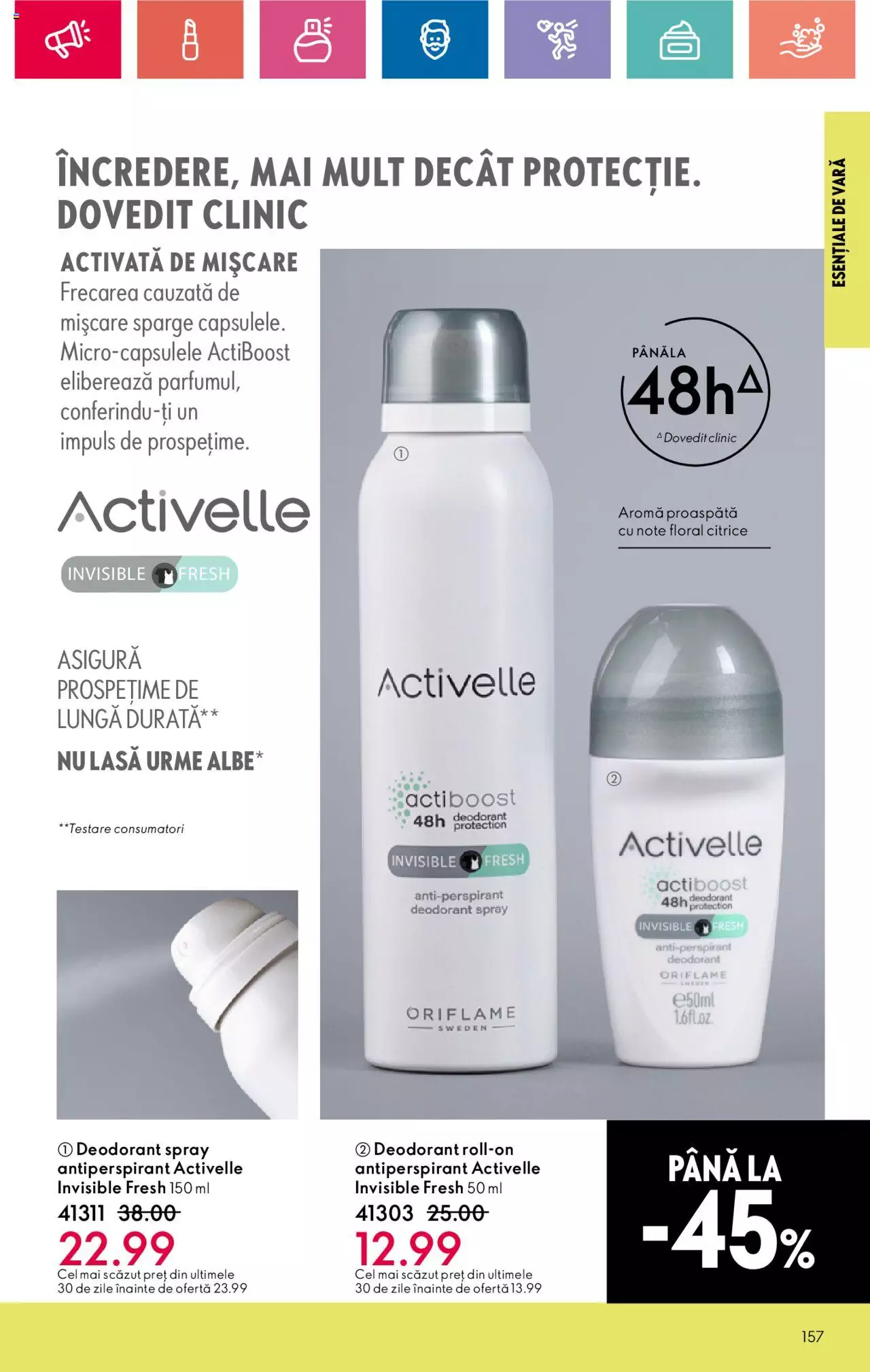 Catalog Oriflame 7 - 27 Mai 2024 | Pagina 157