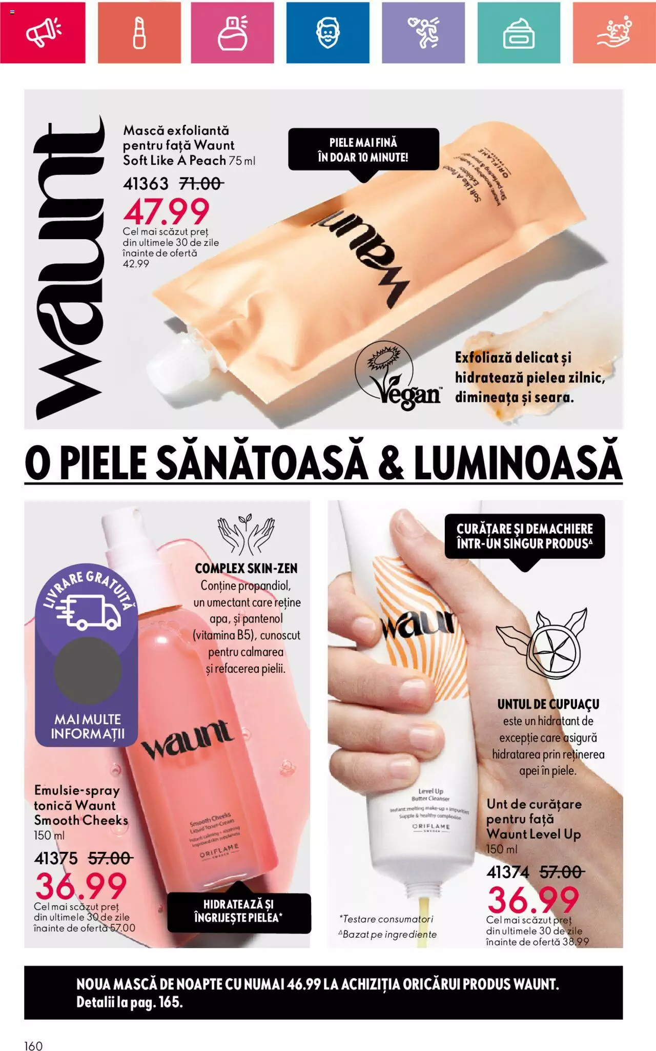 Catalog Oriflame 7 - 27 Mai 2024 | Pagina 160