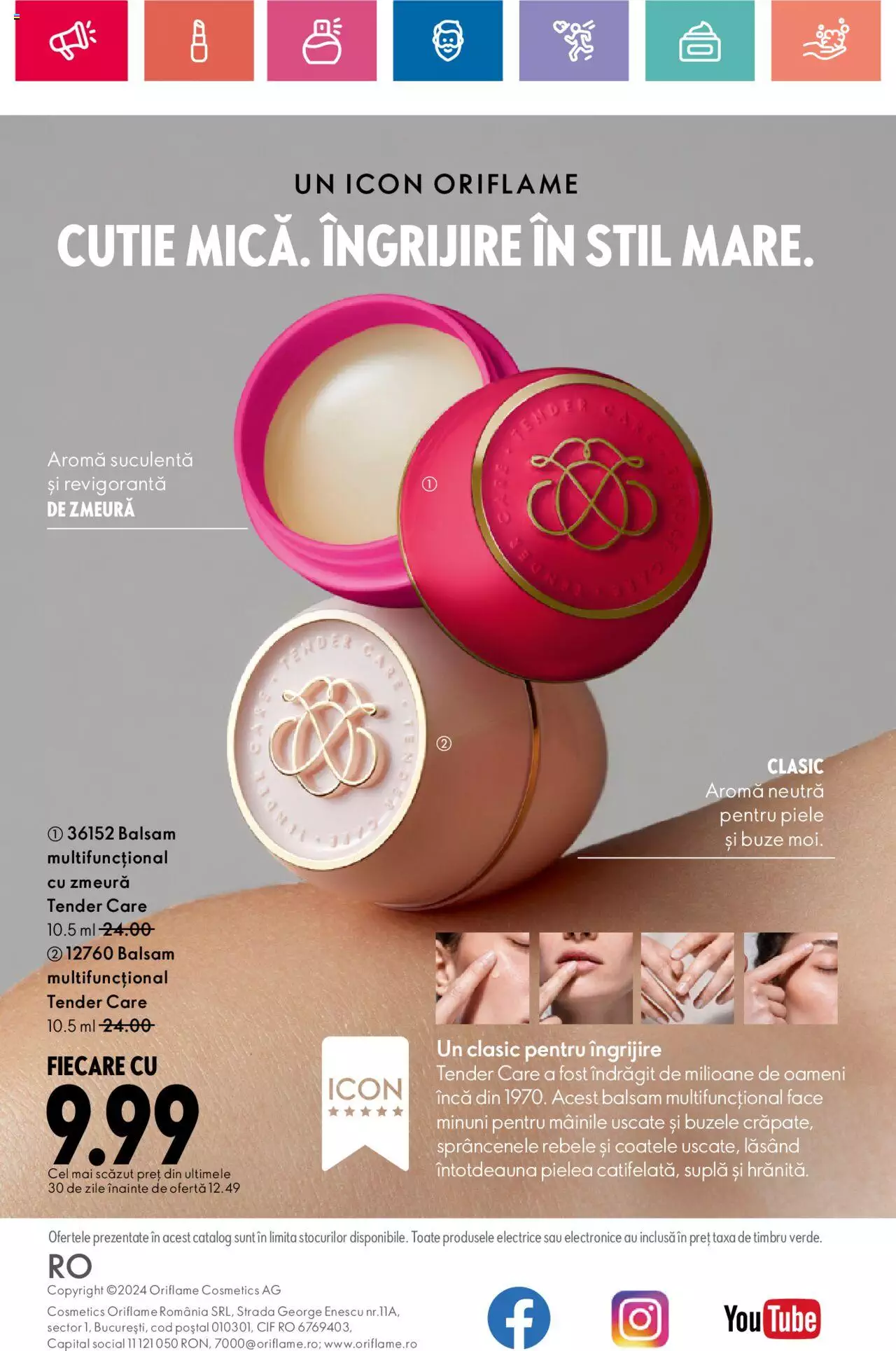Catalog Oriflame 7 - 27 Mai 2024 | Pagina 166
