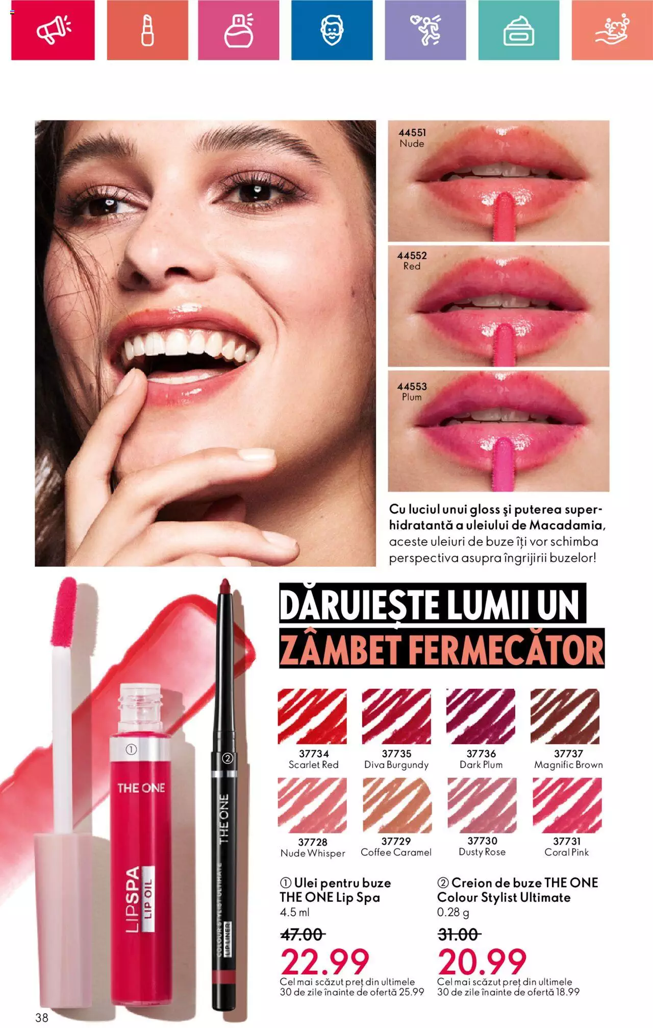 Catalog Oriflame 7 - 27 Mai 2024 | Pagina 38