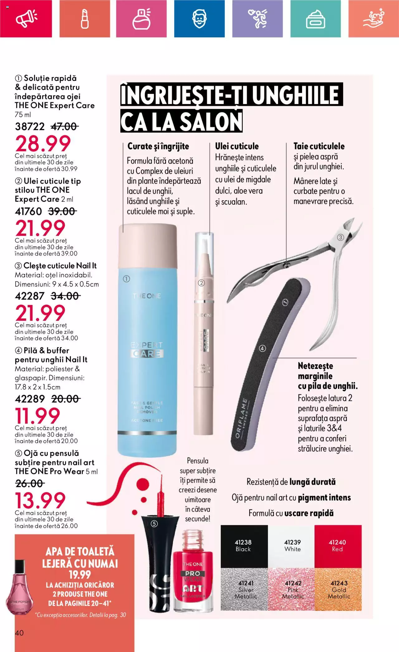 Catalog Oriflame 7 - 27 Mai 2024 | Pagina 40