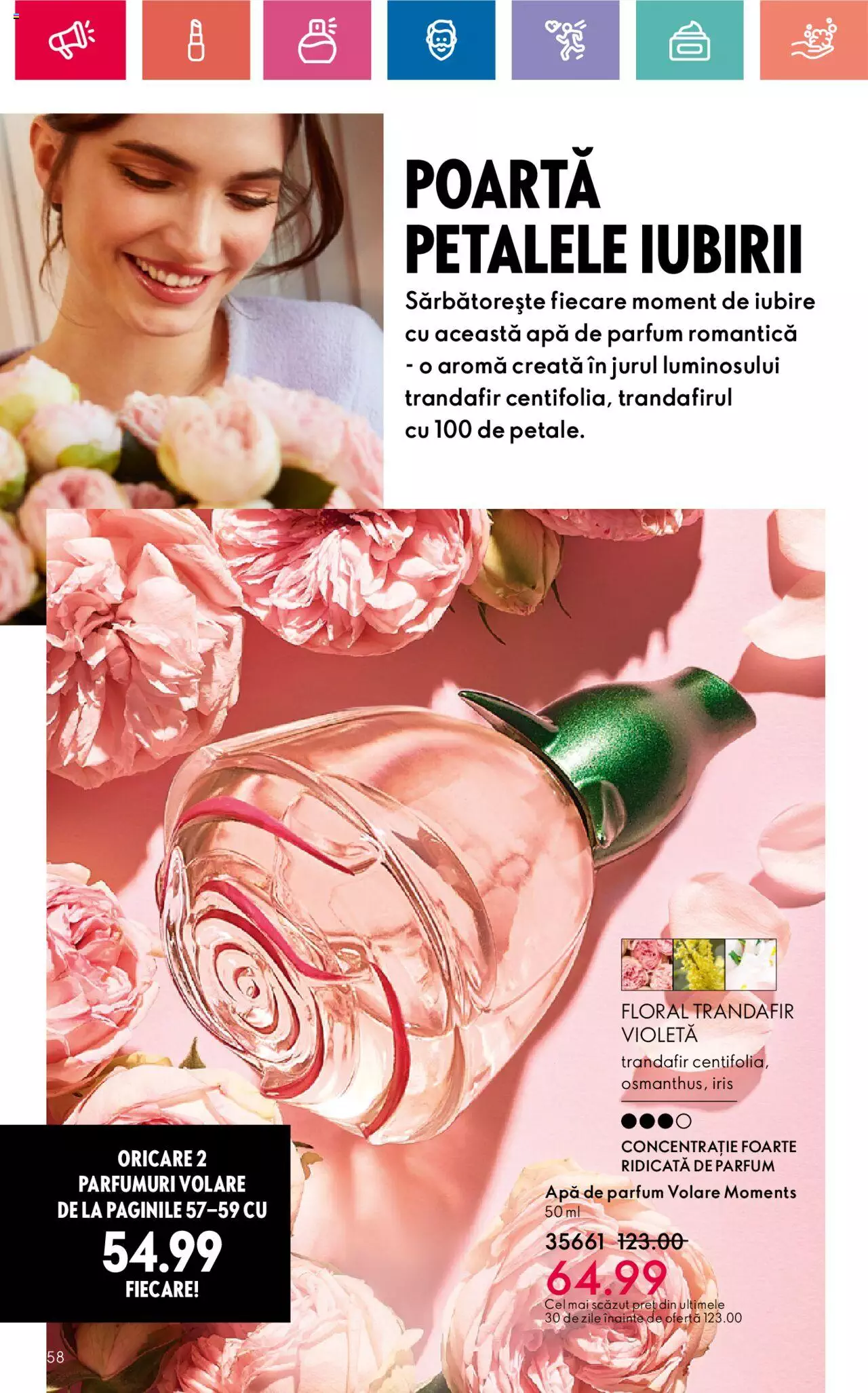 Catalog Oriflame 7 - 27 Mai 2024 | Pagina 58
