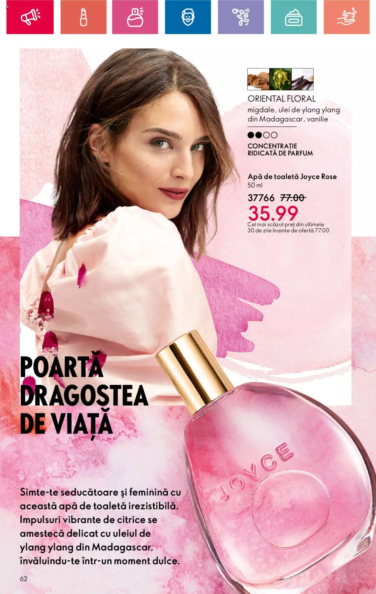 Catalog Oriflame 7 - 27 Mai 2024 | Pagina 62