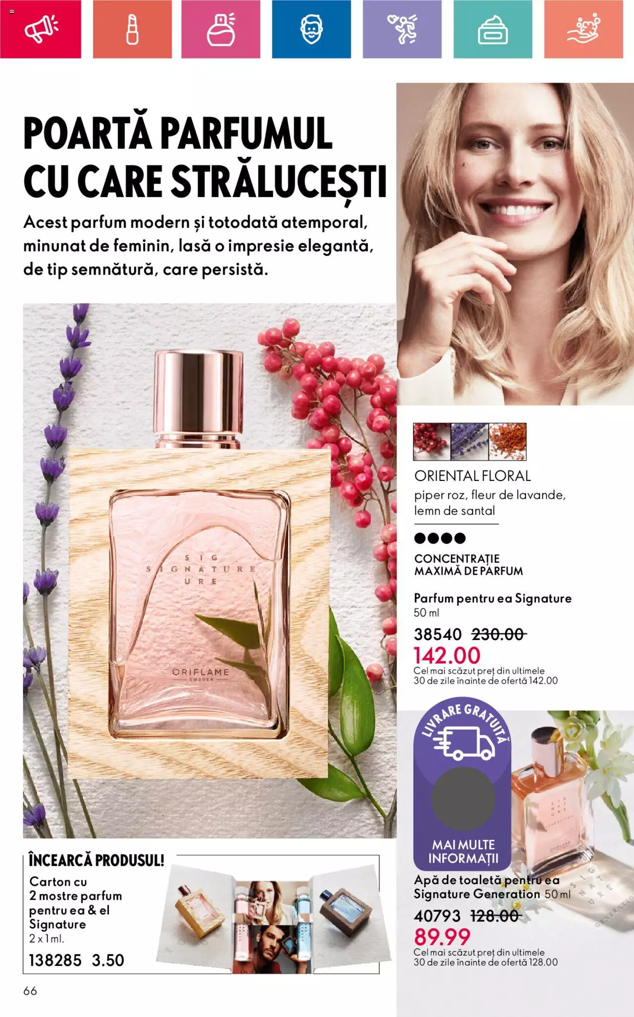 Catalog Oriflame 7 - 27 Mai 2024 | Pagina 66