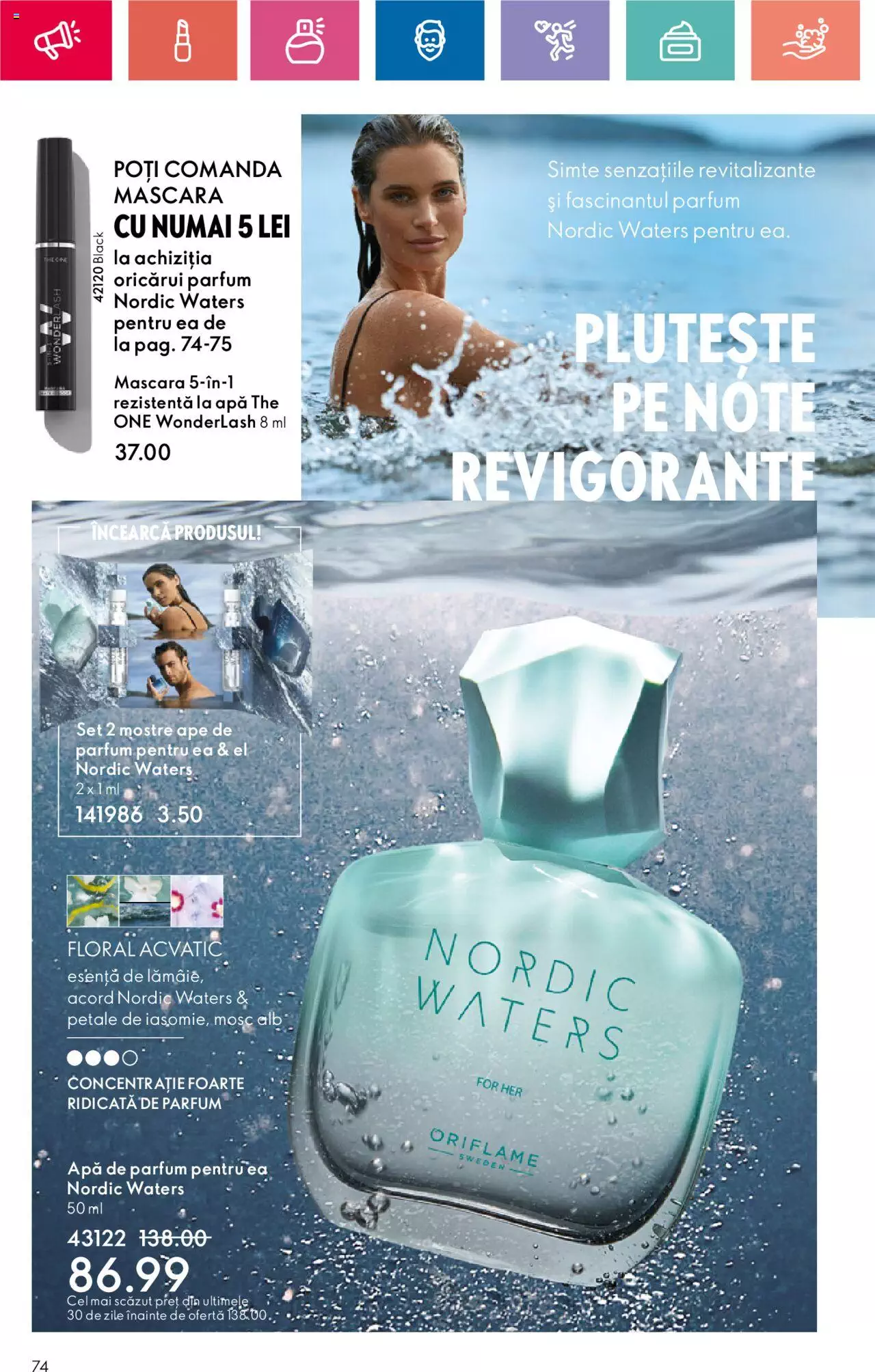 Catalog Oriflame 7 - 27 Mai 2024 | Pagina 74
