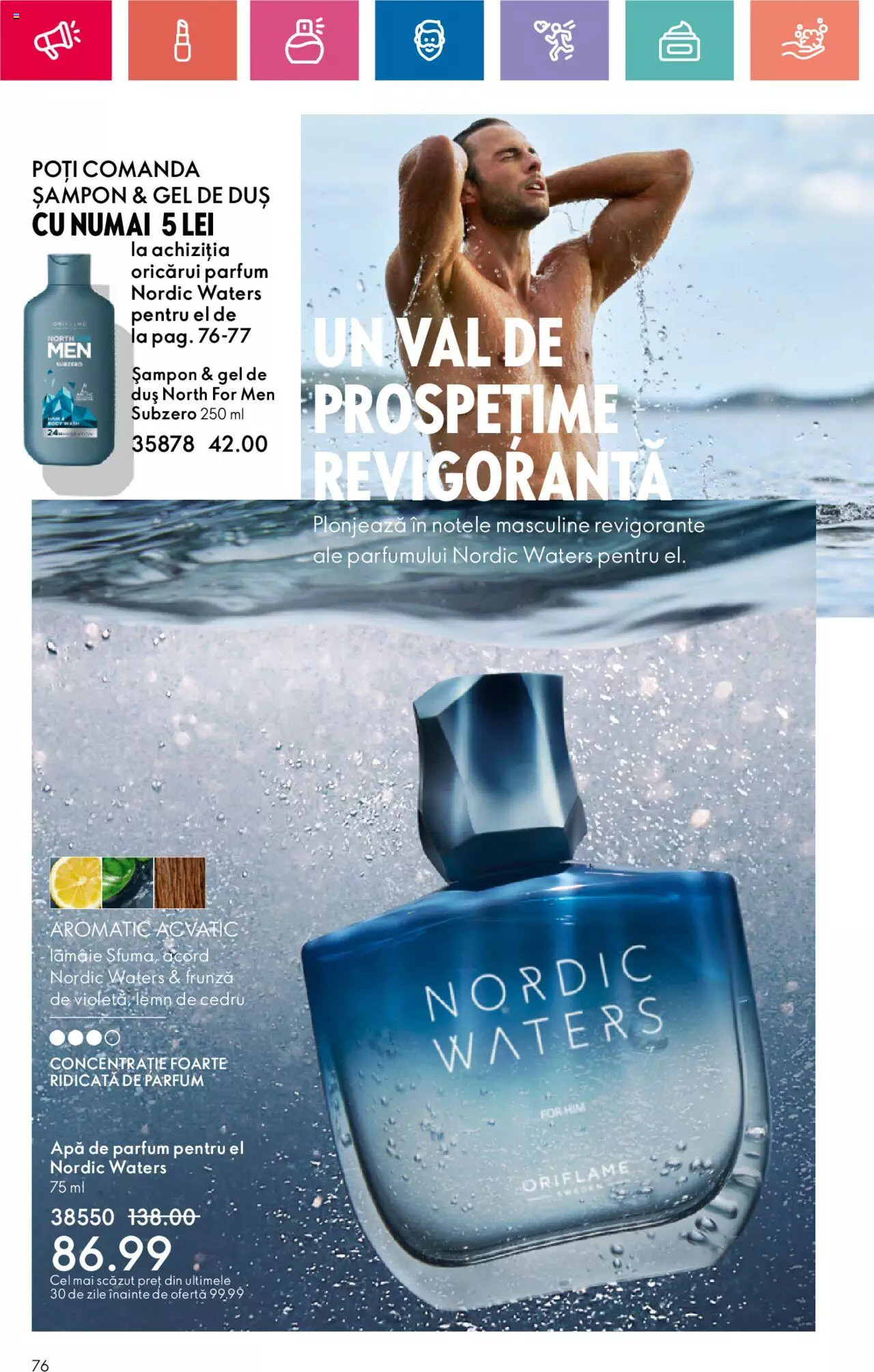 Catalog Oriflame 7 - 27 Mai 2024 | Pagina 76