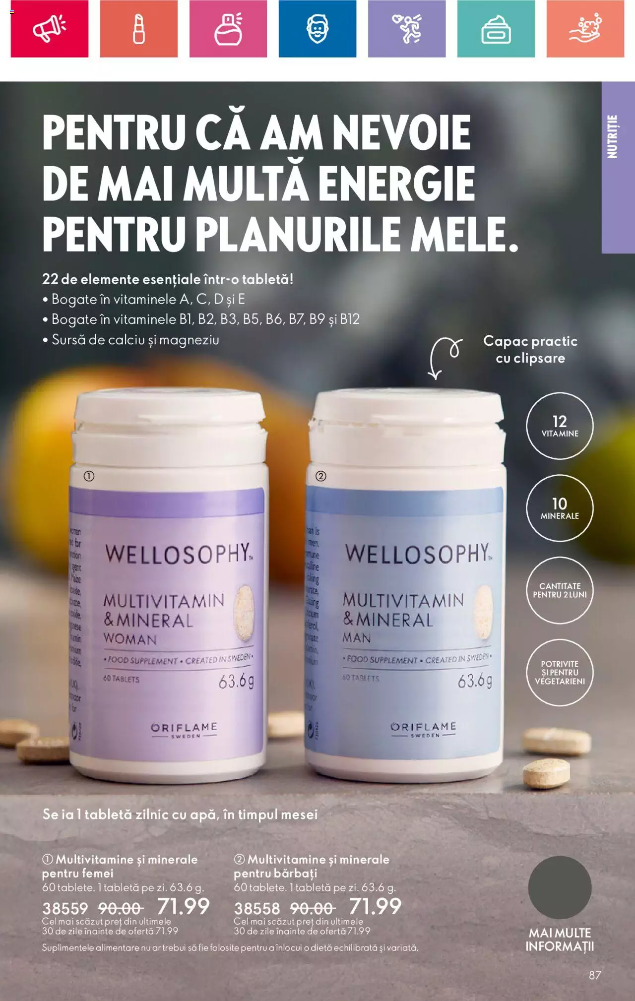 Catalog Oriflame 7 - 27 Mai 2024 | Pagina 87