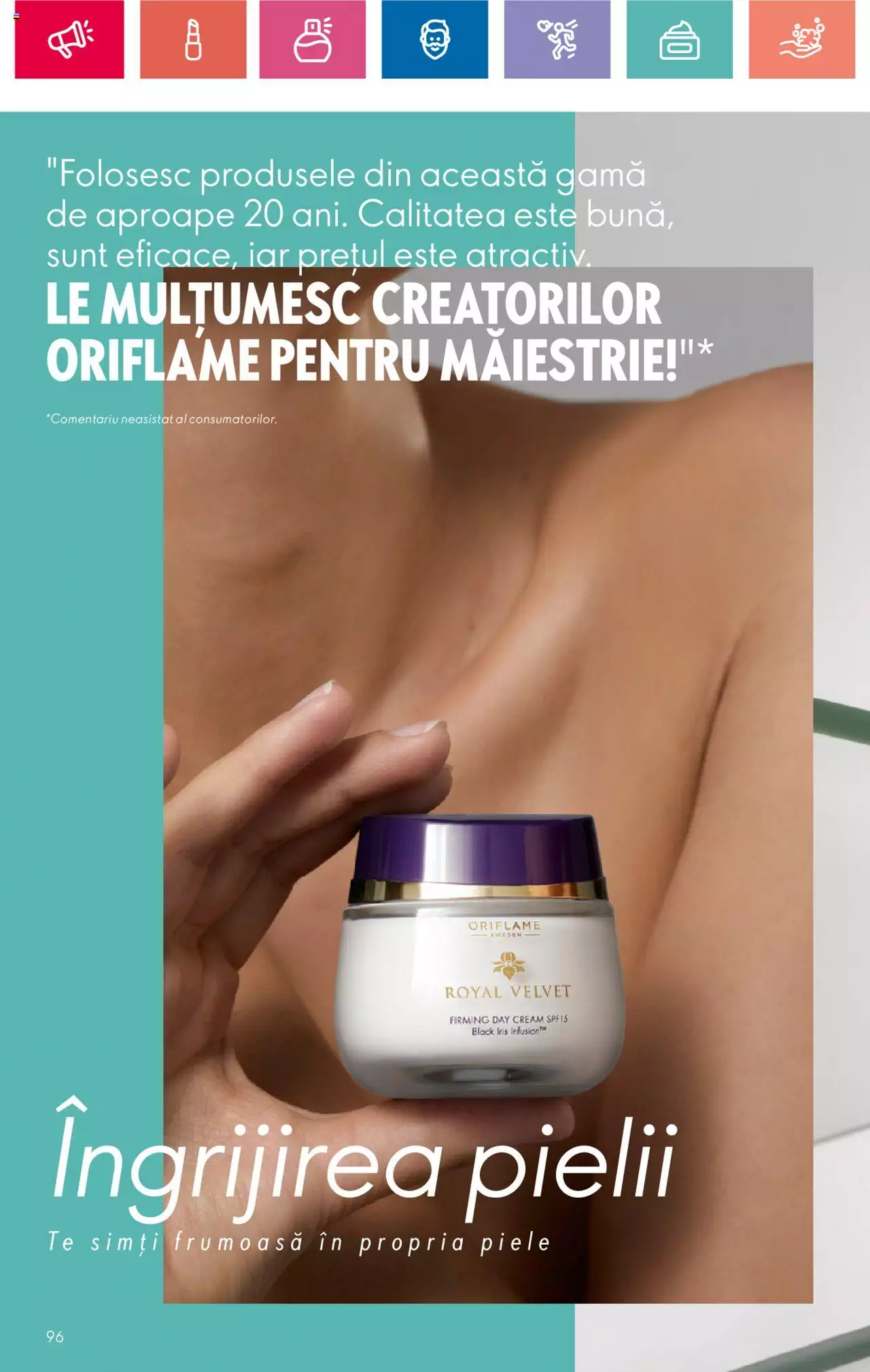 Catalog Oriflame 7 - 27 Mai 2024 | Pagina 96