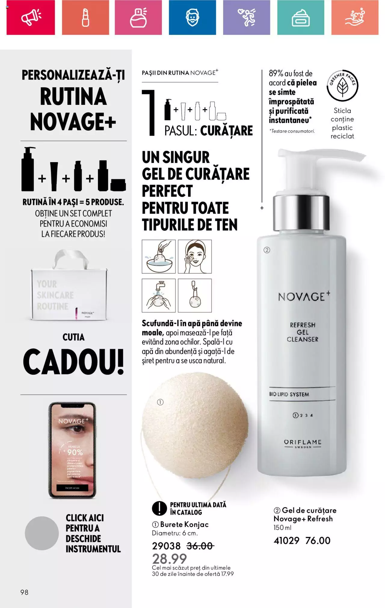 Catalog Oriflame 7 - 27 Mai 2024 | Pagina 98