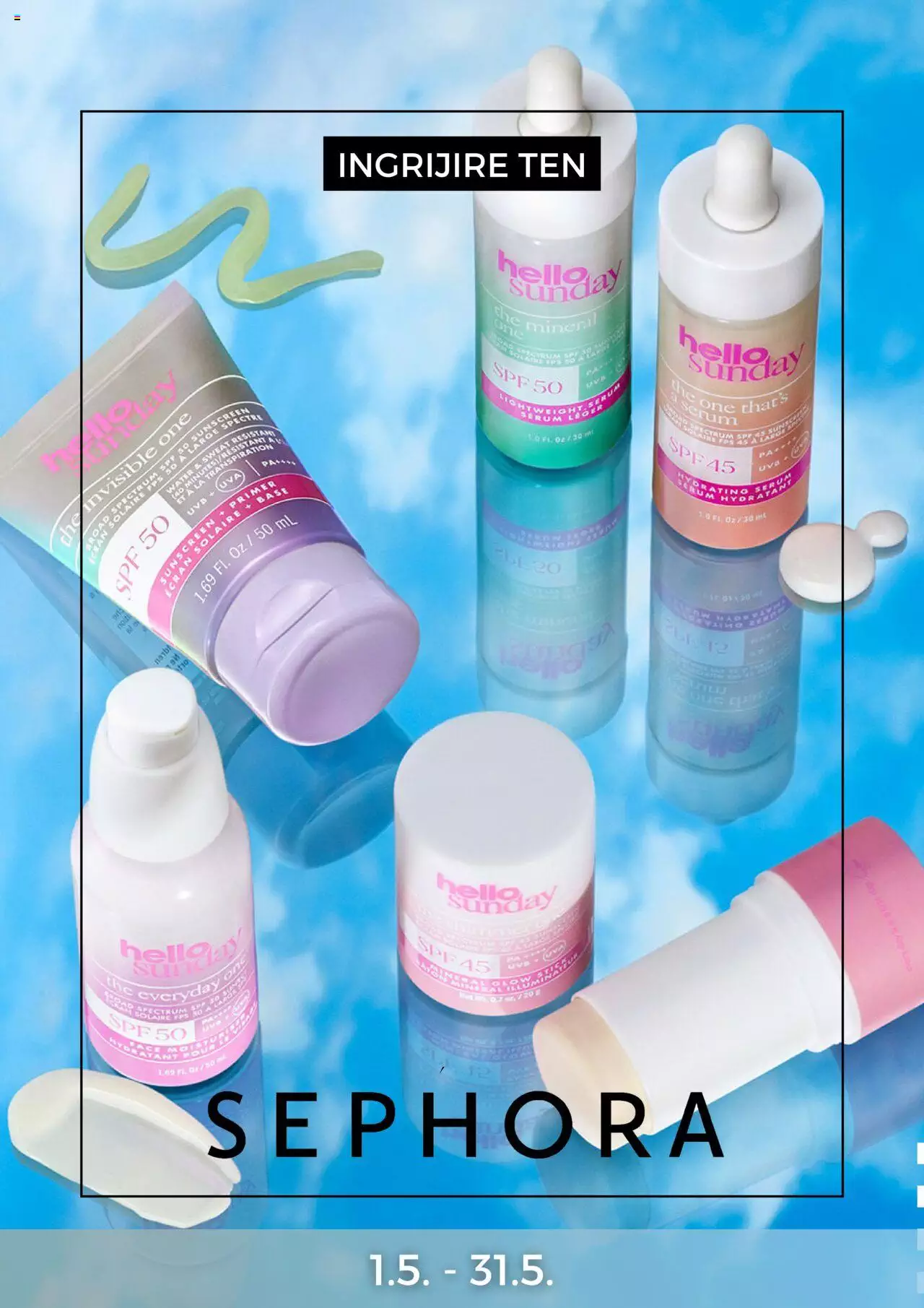 Catalog Sephora 1 - 31 Mai 2024 | Pagina 1